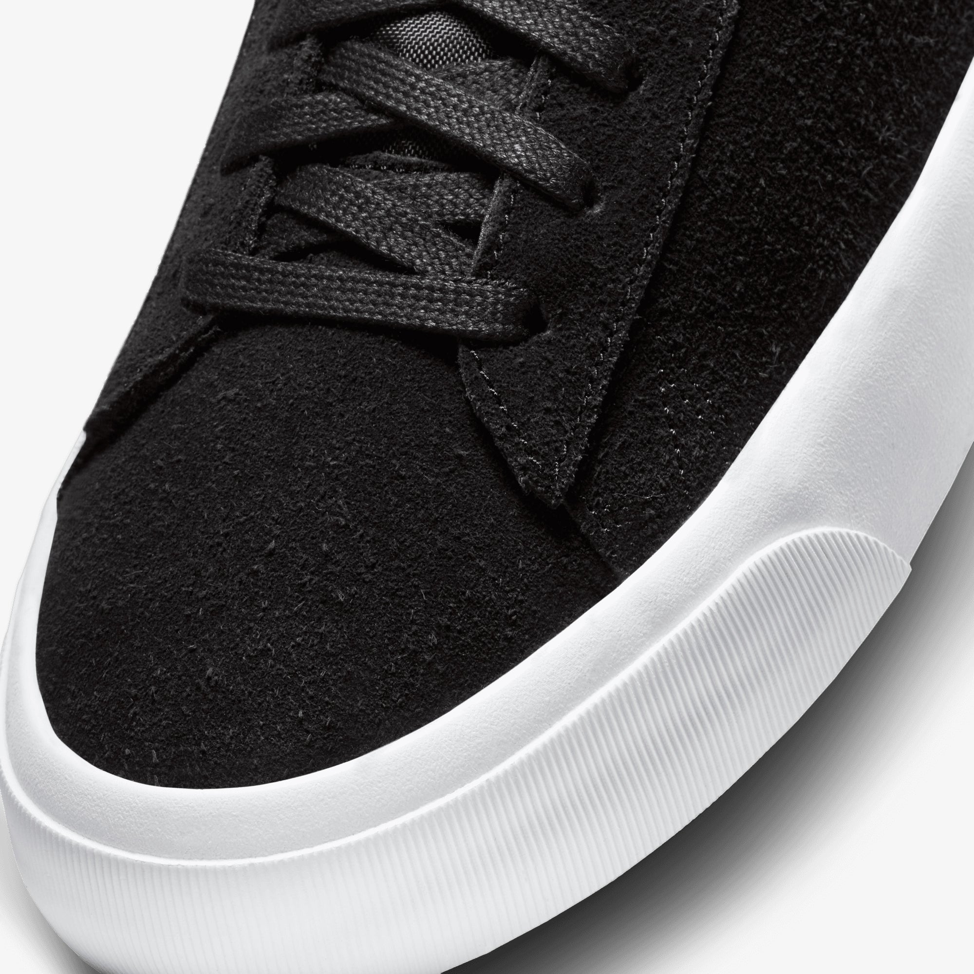 Nike | SB ZOOM BLAZER LOW PRO GT { BLACK/WHITE-BLACK-GUM LIGHT BROWN - view 5