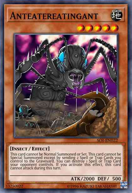 Yu-Gi-Oh! Anteatereatingant - SOI-EN022 - Common - Unlimited