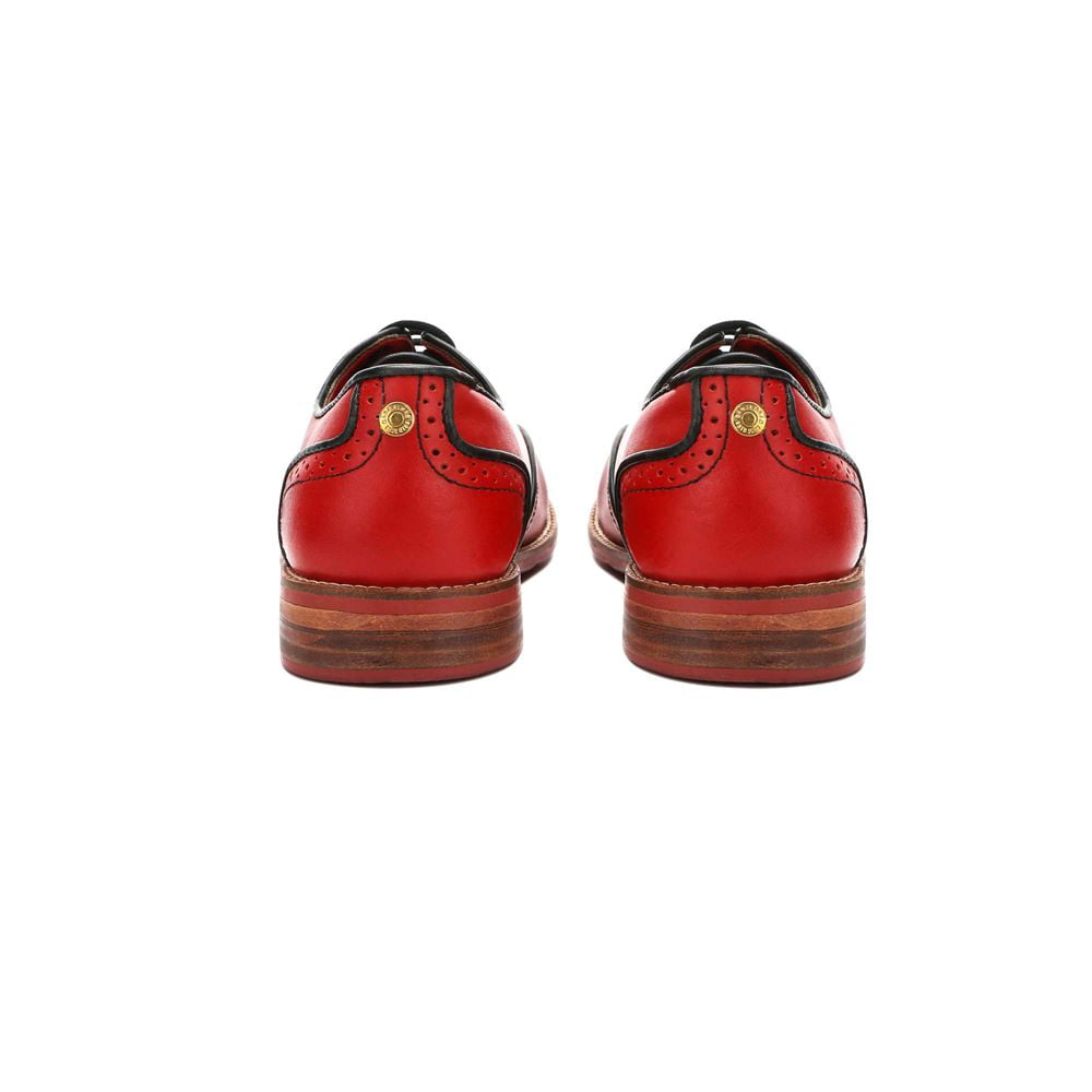 Banjaaran India Core Brogue's Women – Crimson (discontinued) - view 4