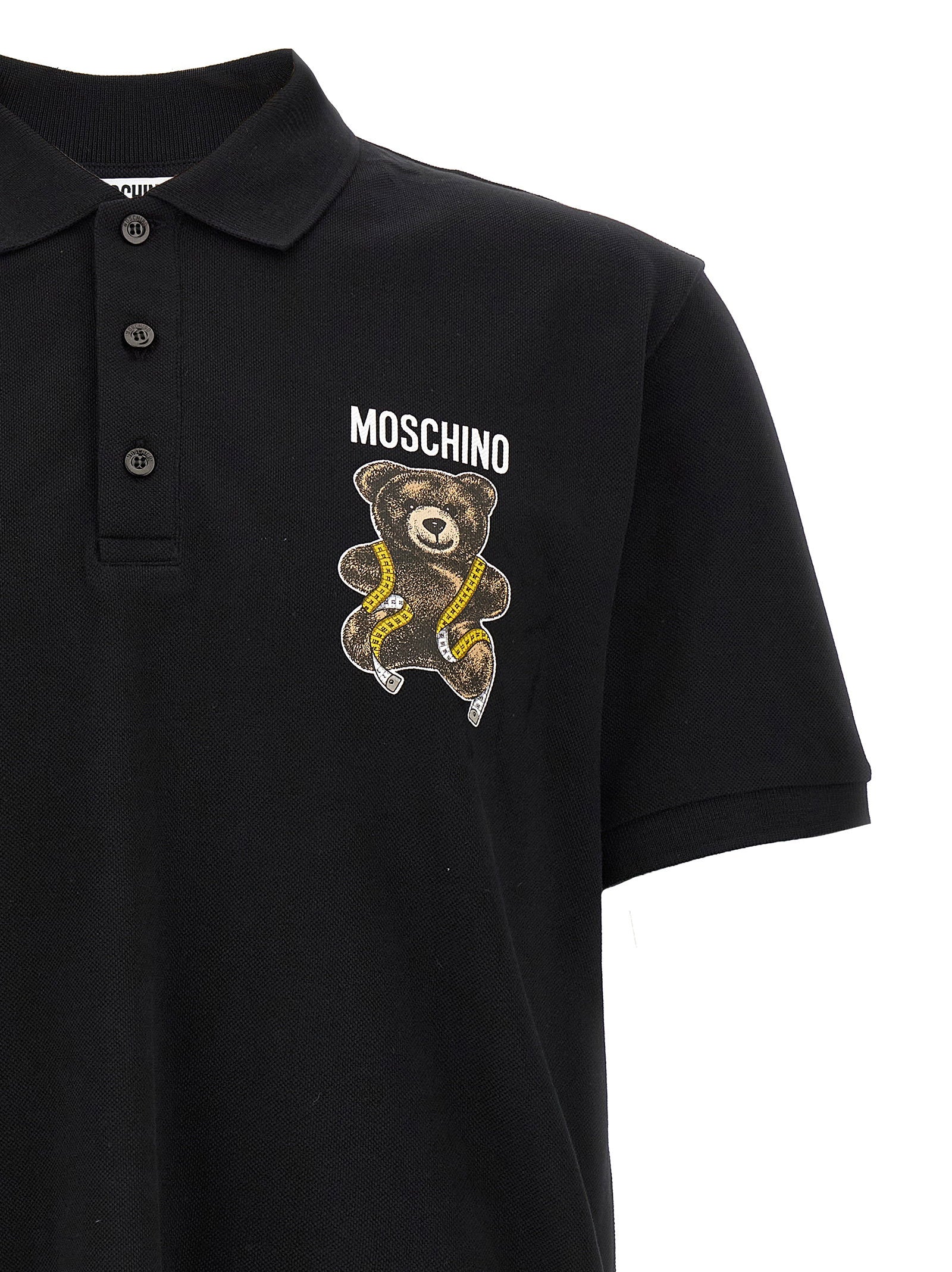Moschino Teddy Bear Polo Shirt – 100% cotton - view 3
