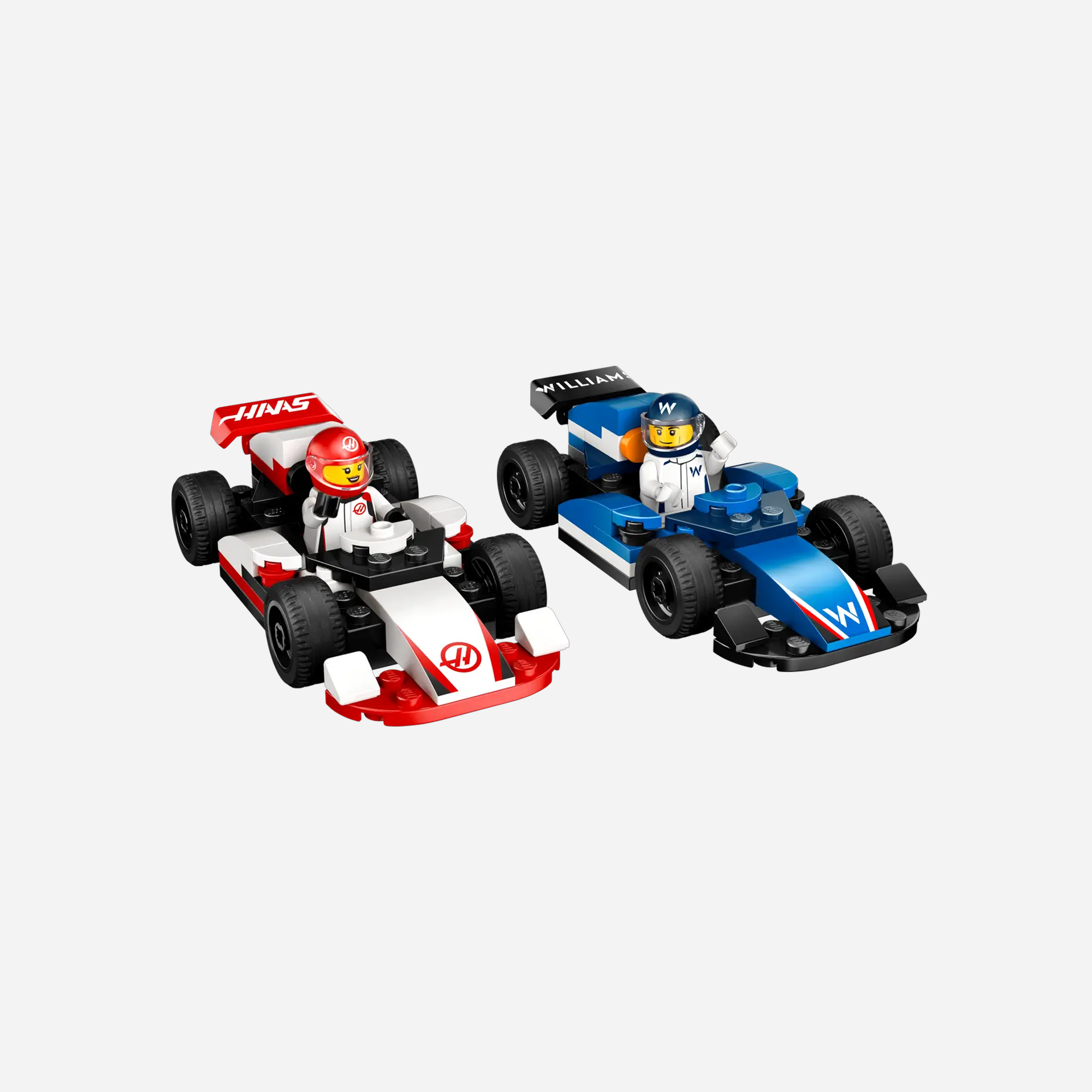 LEGO X F1 Williams Racing & Haas F1 Race Cars - view 2
