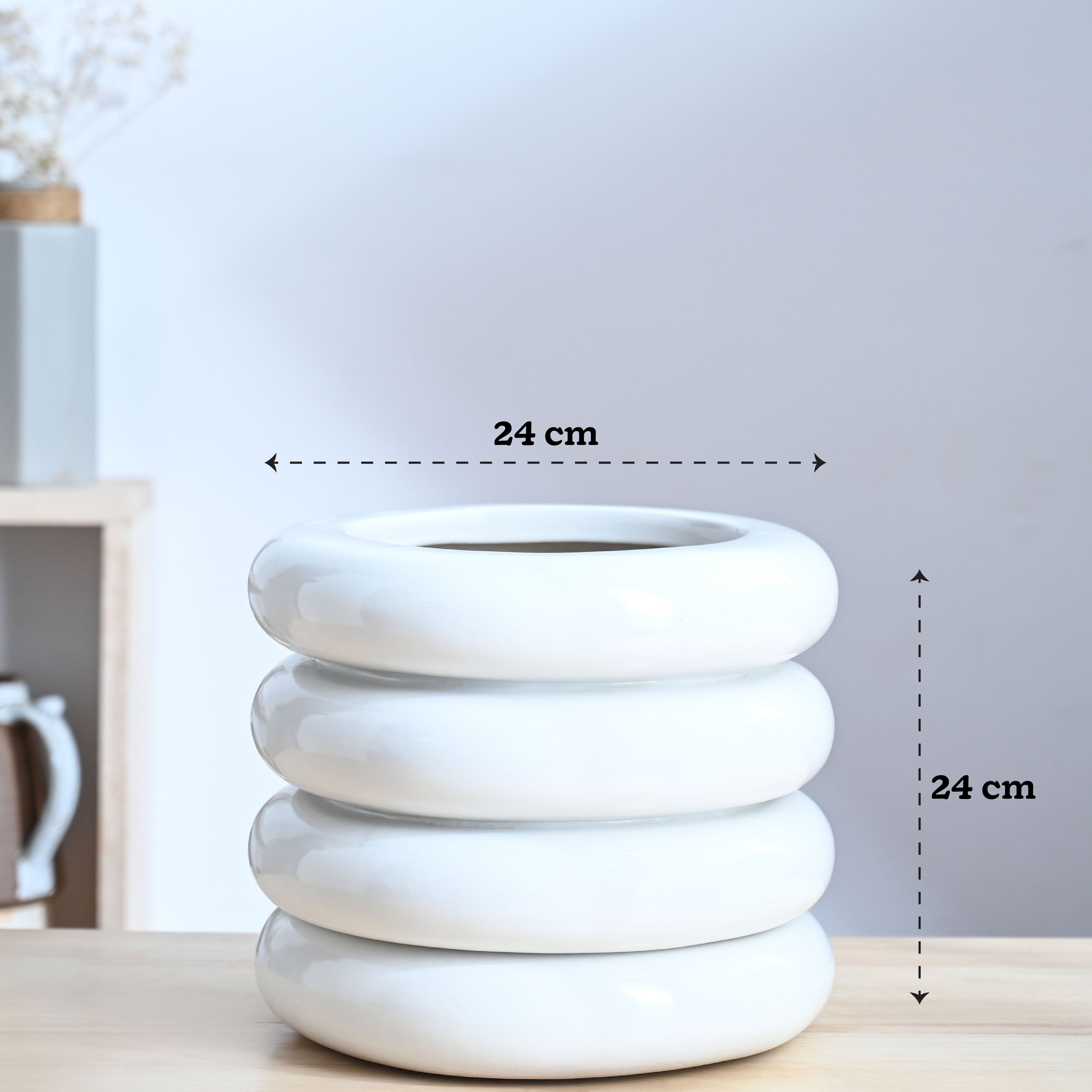 Ugaoo Tiny Kisses Ceramic Planter - view 48