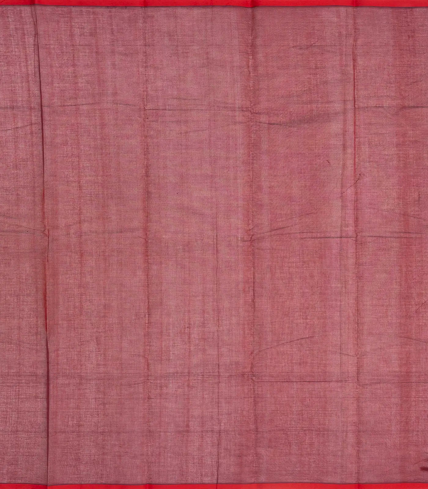 RmKV Crimson Handloom Kanchi Cotton Saree With Kamalam Buttas - view 4