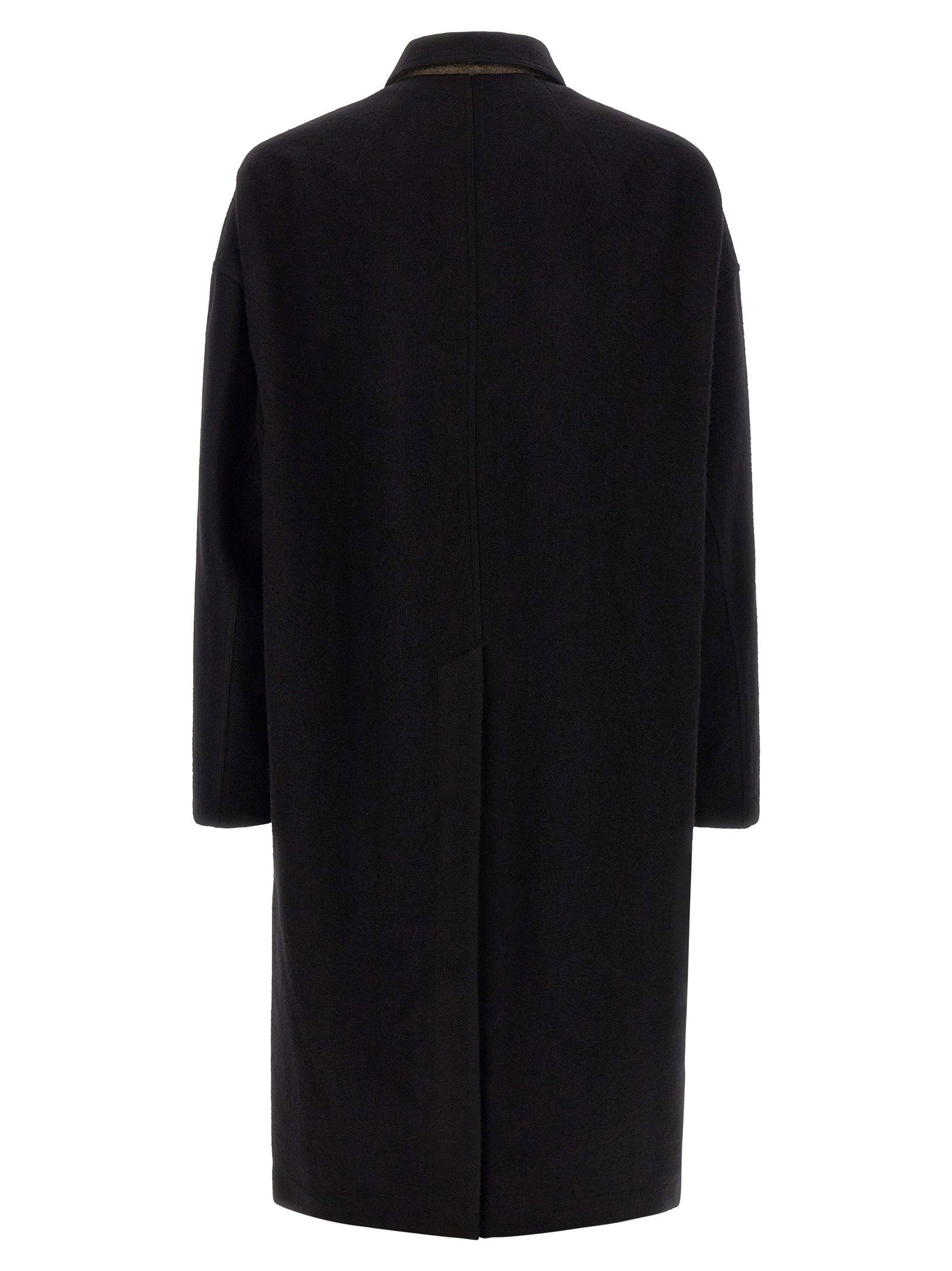 Rick Owens Buttoned Brad Coat – 100% virgin wool - view 2