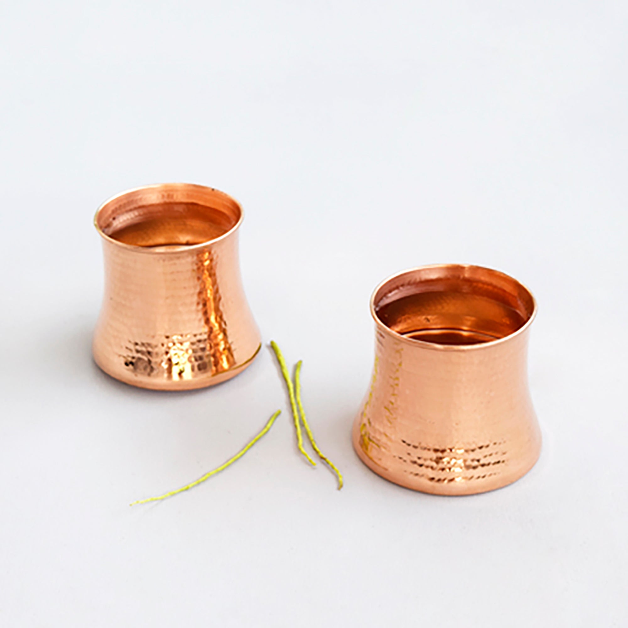STUDIO COPPRE Brown - Concave Copper Tumbler (450 ml) (Single Piece) - view 2