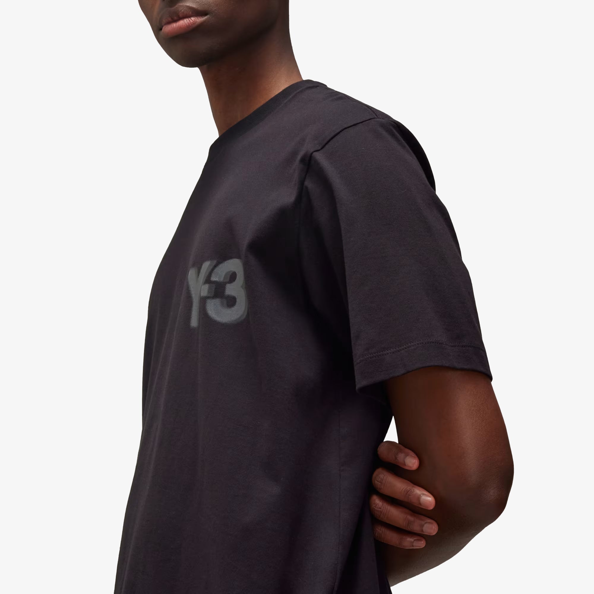 Y-3 | Logo Short Sleeve Tee { Black - view 5