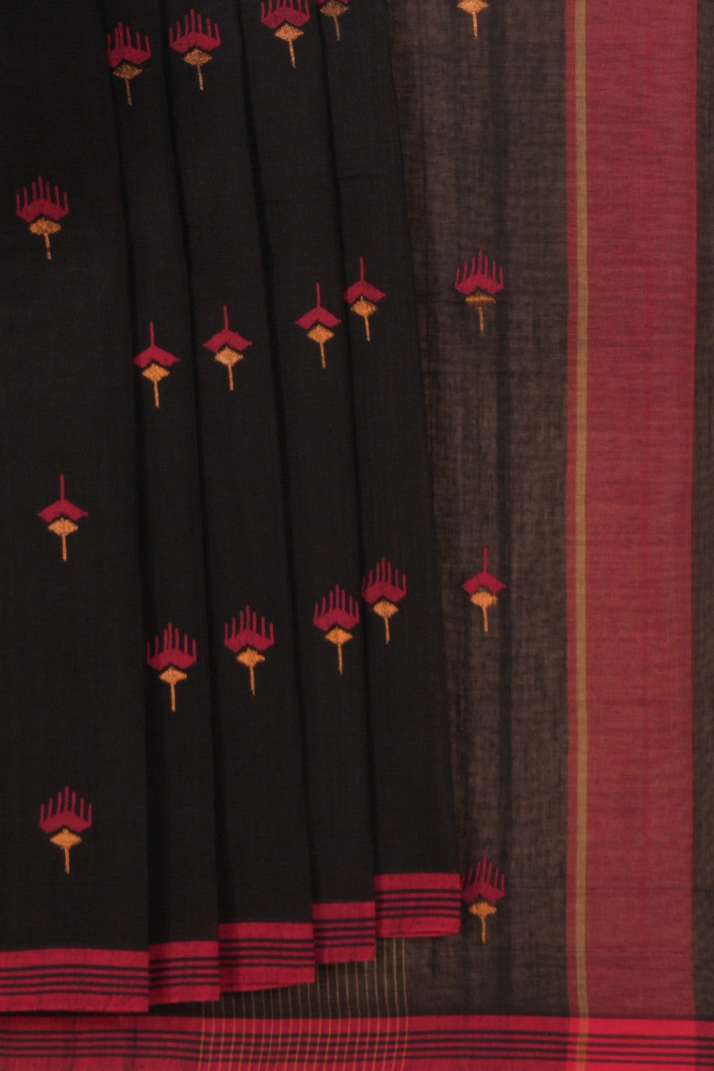Kalanjali Cotton Jamdani Saree – Women's