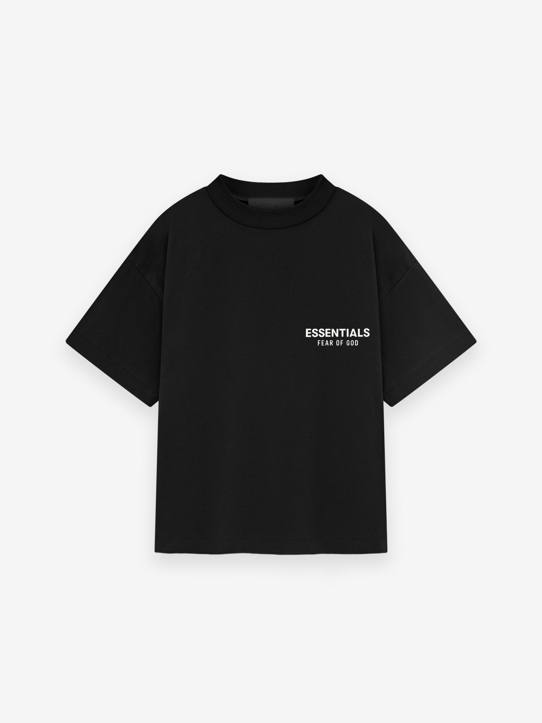 ESSENTIALS Women's Tri-Blend Crewneck Tee – Black