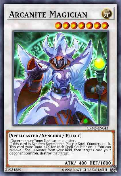 Yu-Gi-Oh! Arcanite Magician - PGL3-EN060 - Gold Rare - 1st Edition
