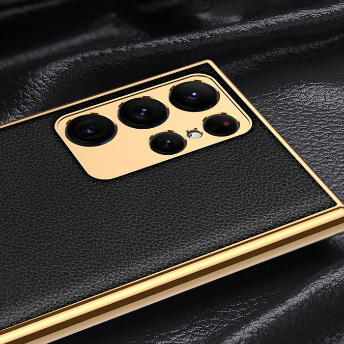 Electroplated Leather Texture Case - Samsung - view 10