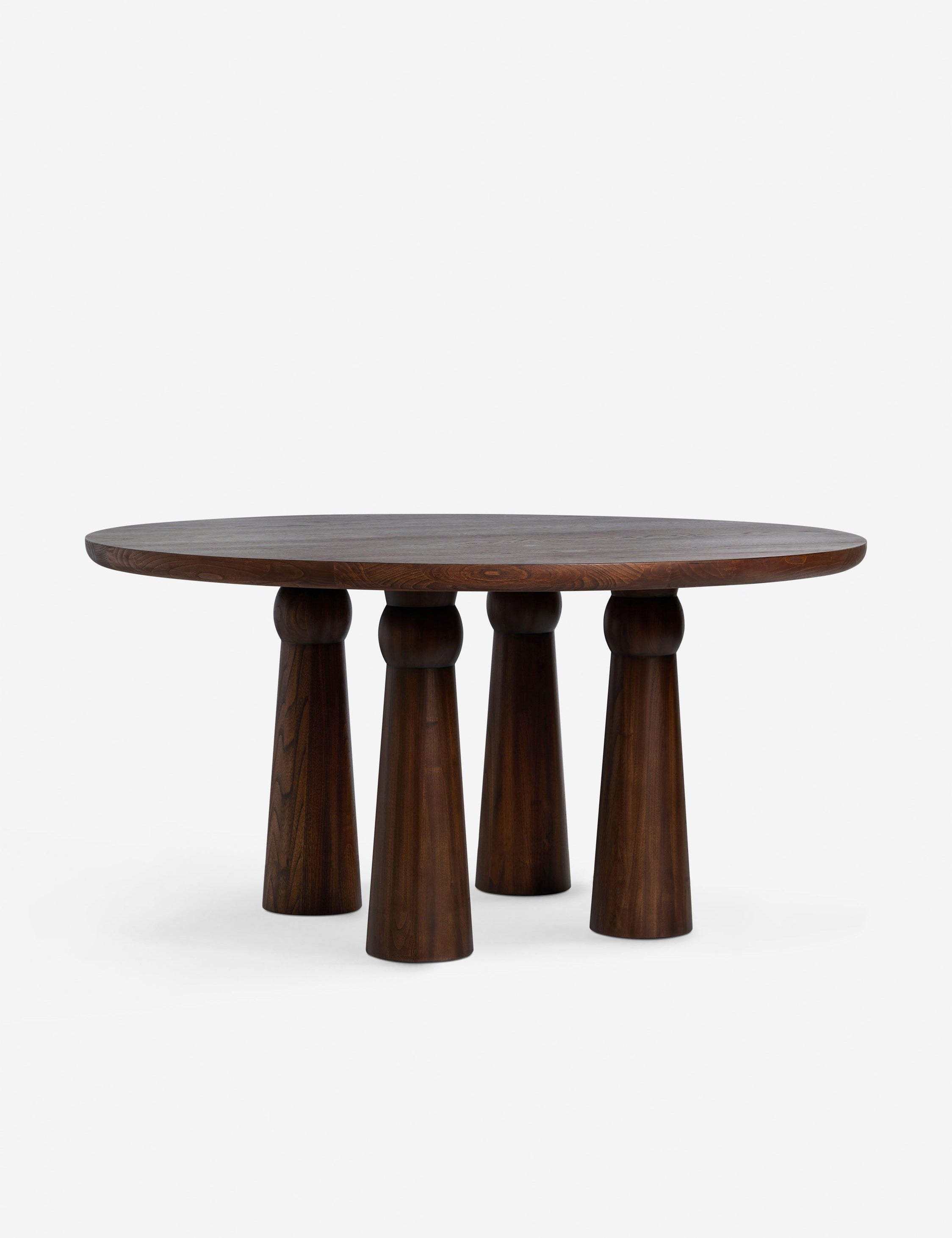 Lulu and Georgia Beasley Round Dining Table – Cocoa