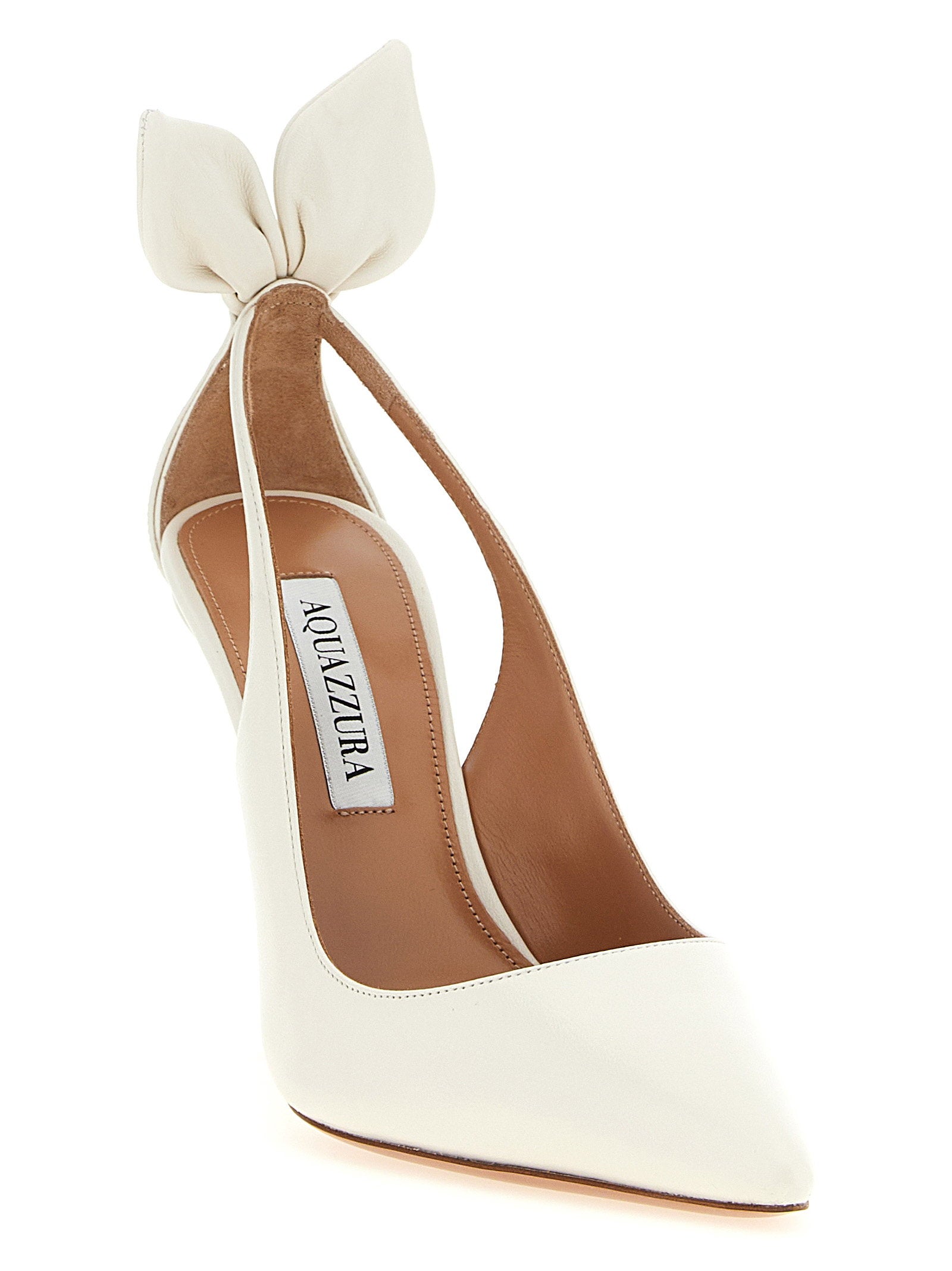 Aquazzura Bow Tie Pumps – 100% crossbred leather - view 2