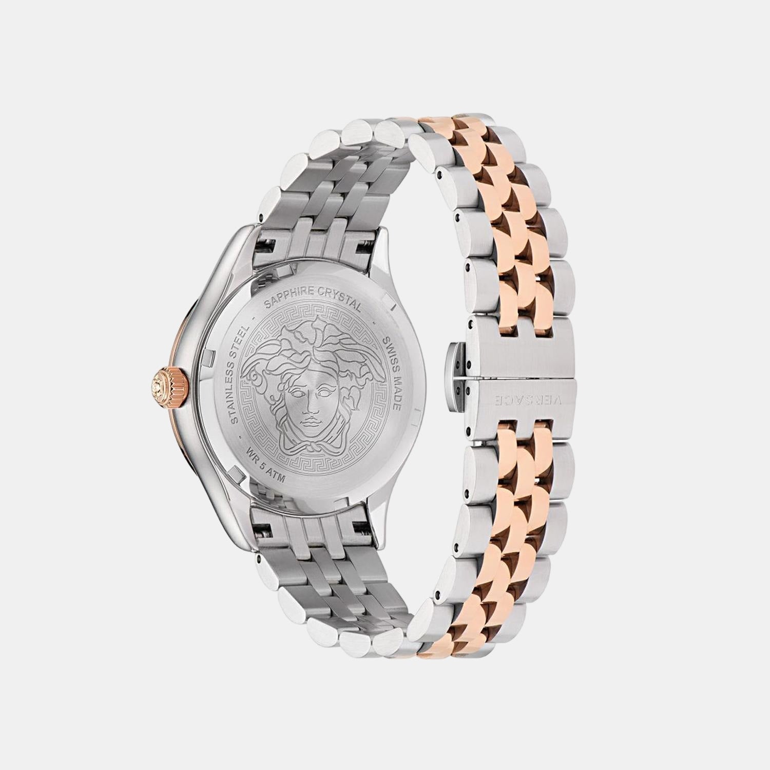 Versace Hellenyium Women Quartz Green Dial Analog Stainless Steel Watch VE2S00422 - view 2