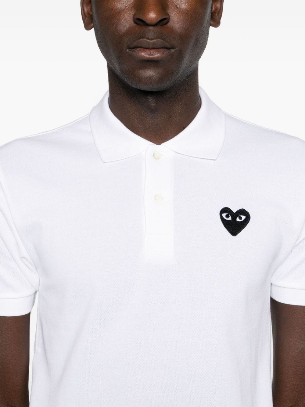 Comme Des Garcons Comme Des Garçons Cotton polo shirt - view 4