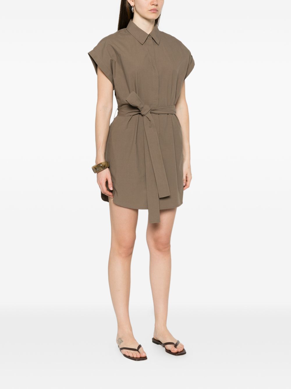 Matteau Cotton Mini Dress - view 2