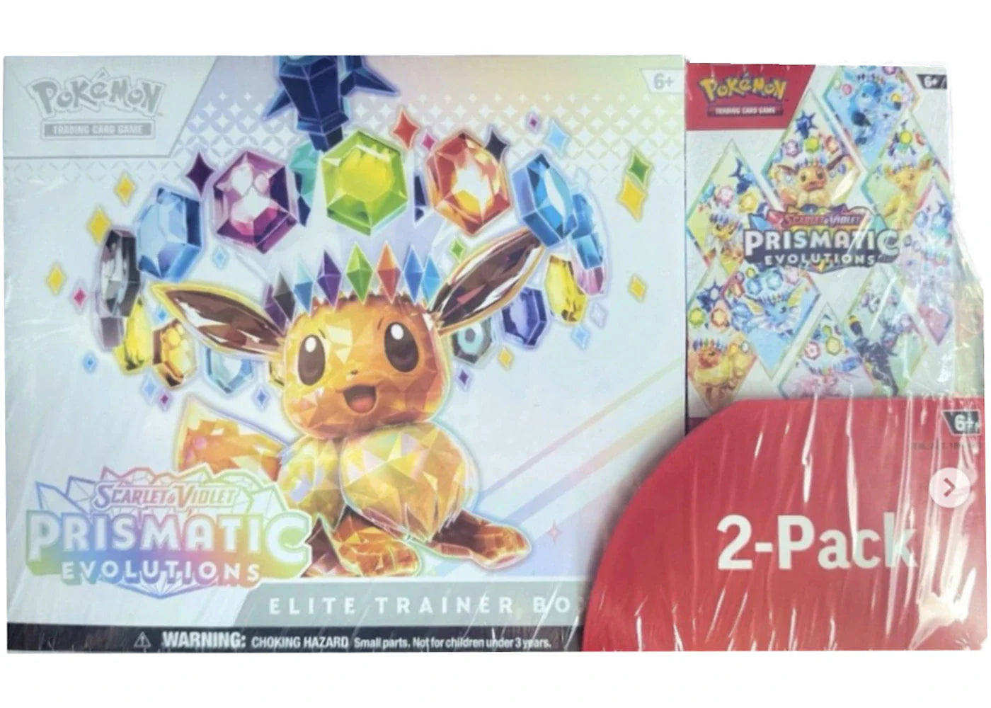 Scarlet violet pristmatic – 2025 Pokémon Scarlet & Violet Pristmatic Evolutions Elite Trainer Box + Booster Costco Bundle