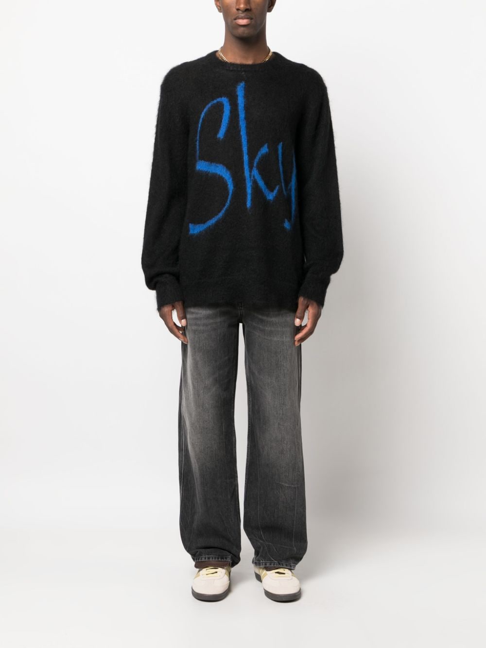 Blue Sky Inn Logo wool blend sweater - view 5