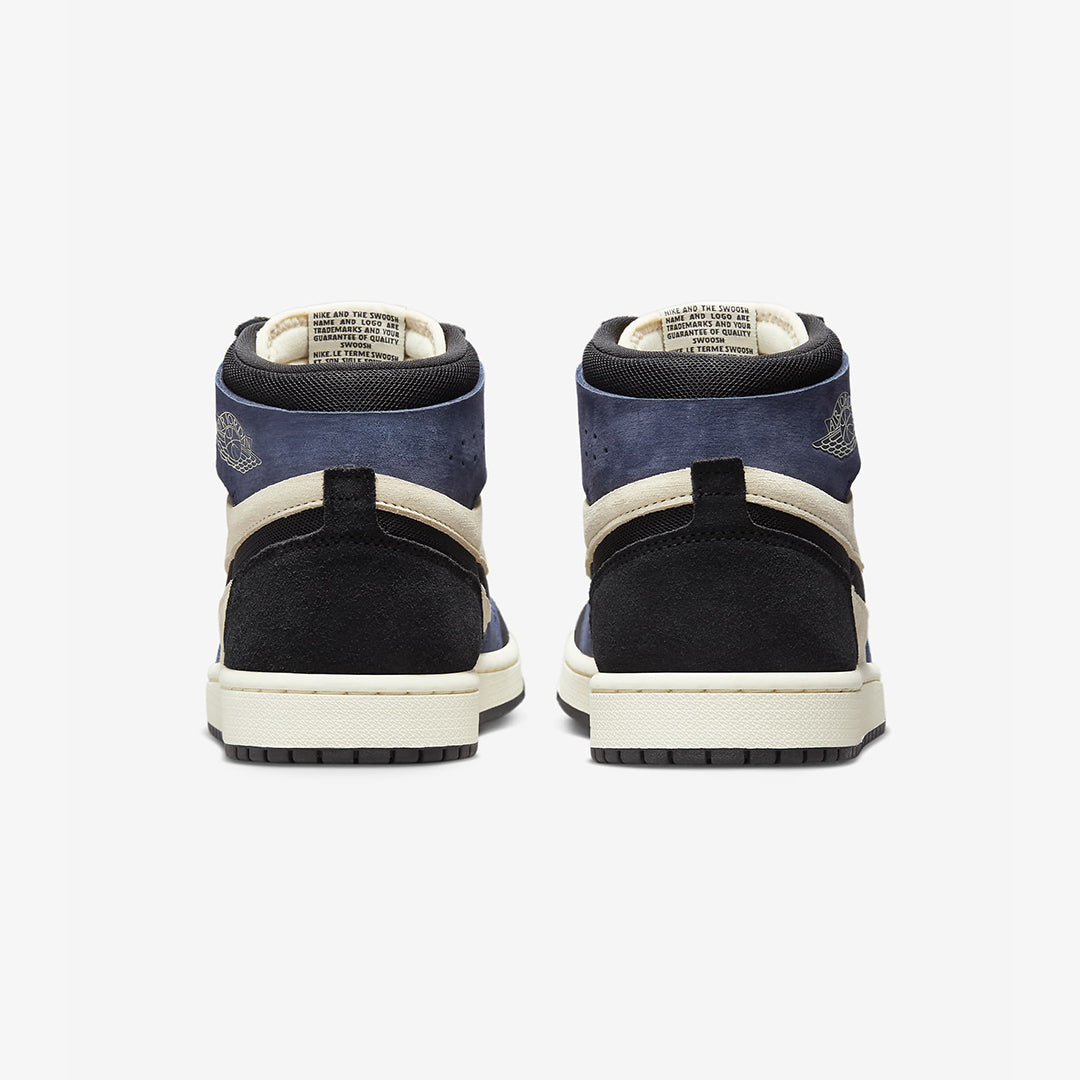 Jordan | AIR JORDAN 1 ZOOM CMFT 2 { MUSLIN/BLACKENED BLUE/COCONUT - view 2