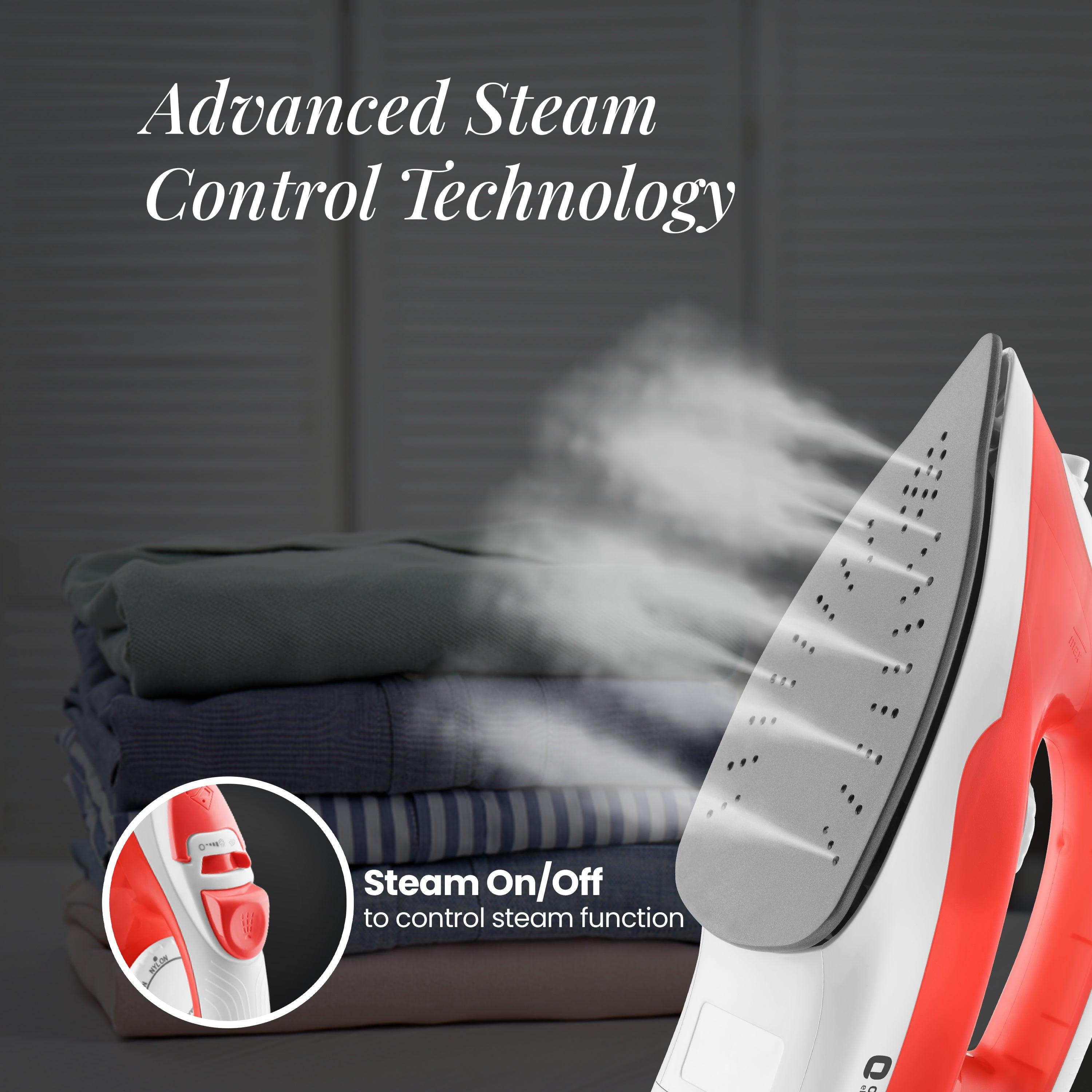 orientelectric Fabrifeel Non Stick Steam Iron for Clothes - view 7