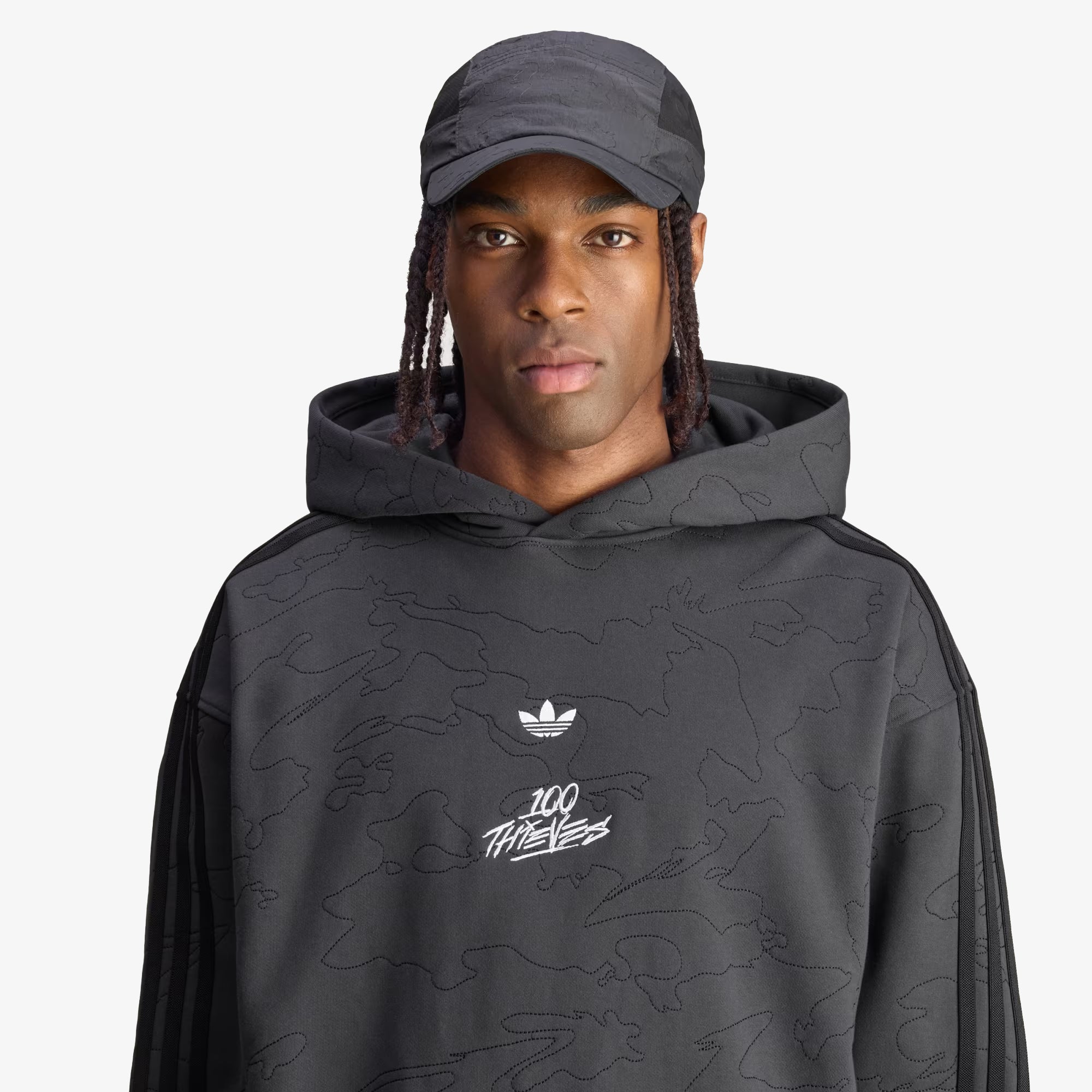 Adidas Originals | 100 Thieves Cap { Carbon