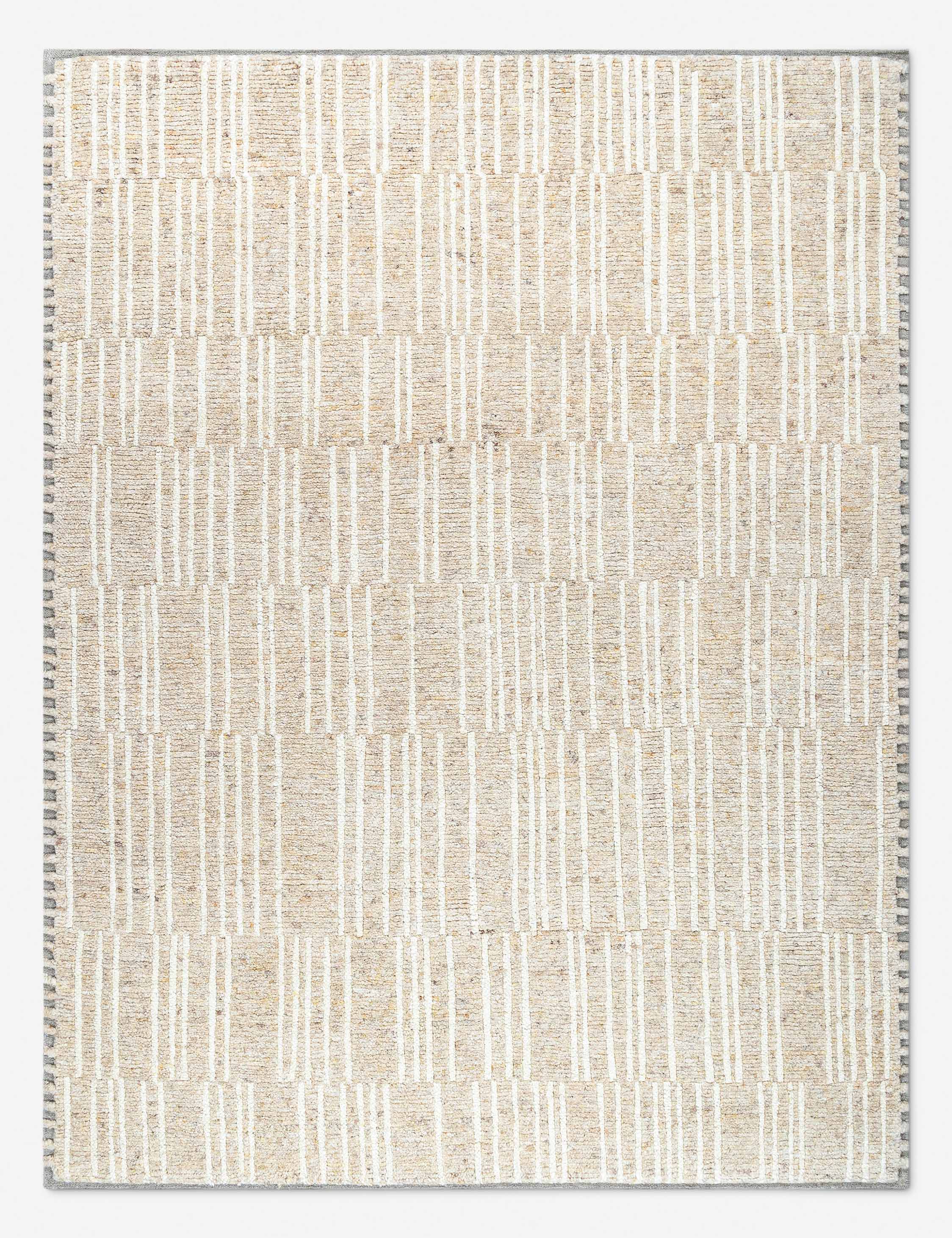Lulu and Georgia Davey Hand-Knotted Wool Morrocan Style Rug by Becki Owens x Surya