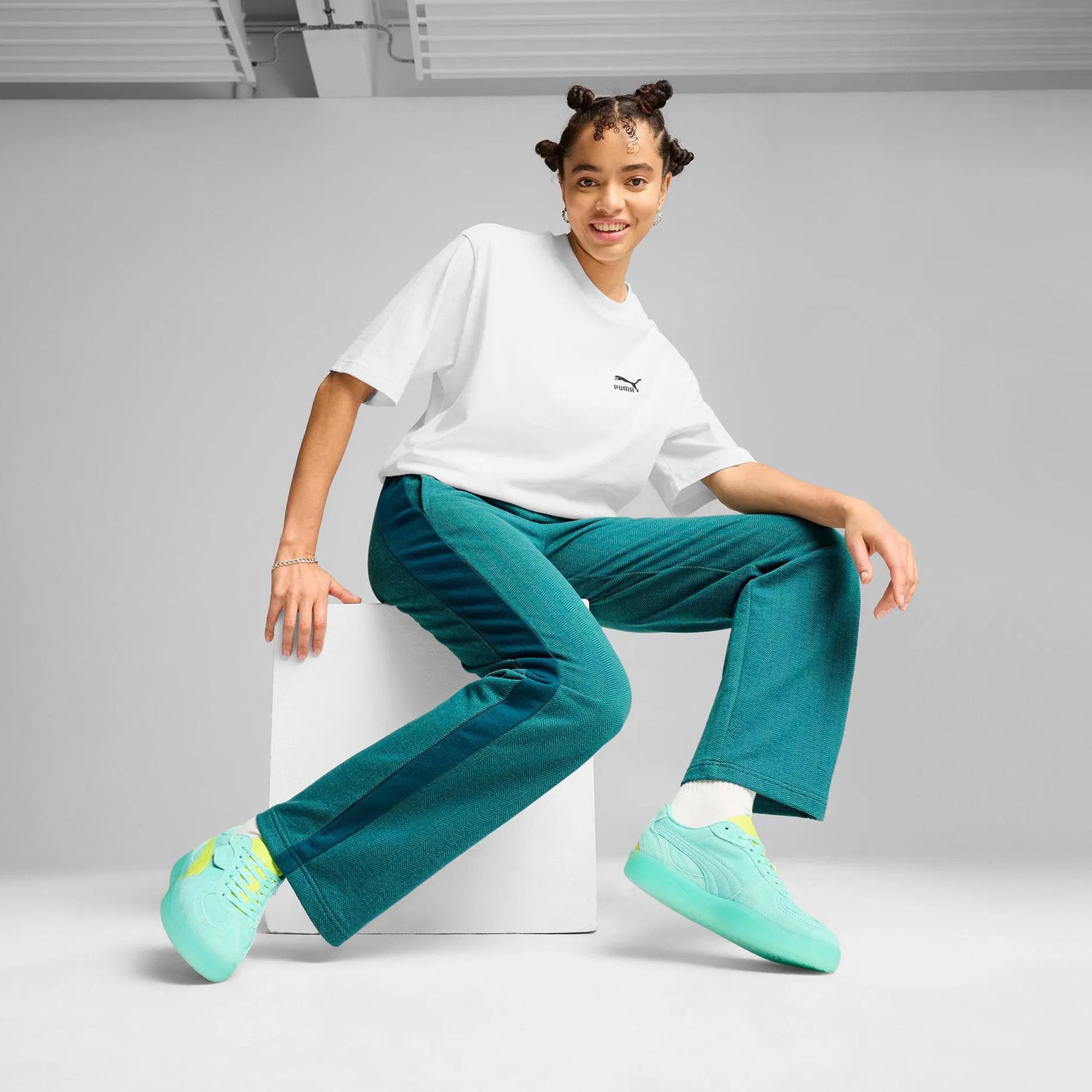 Puma | Wmns's Palermo Moda Xtra { Green - view 2