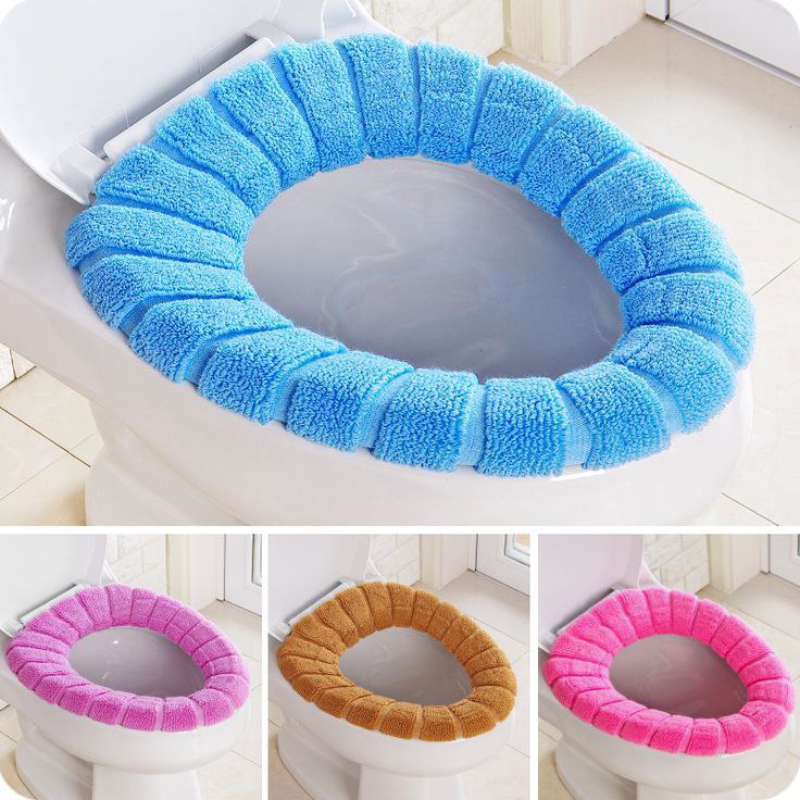 Catterton Comfy and Winter Proof Toilet Lid Seat Cushion (Pack Of 5) - view 3