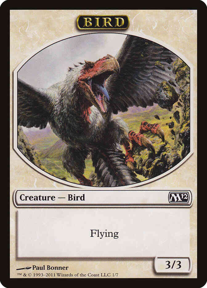 Token 01 magic – Bird Token [01] [Magic 2012 Tokens] [Non-Foil]