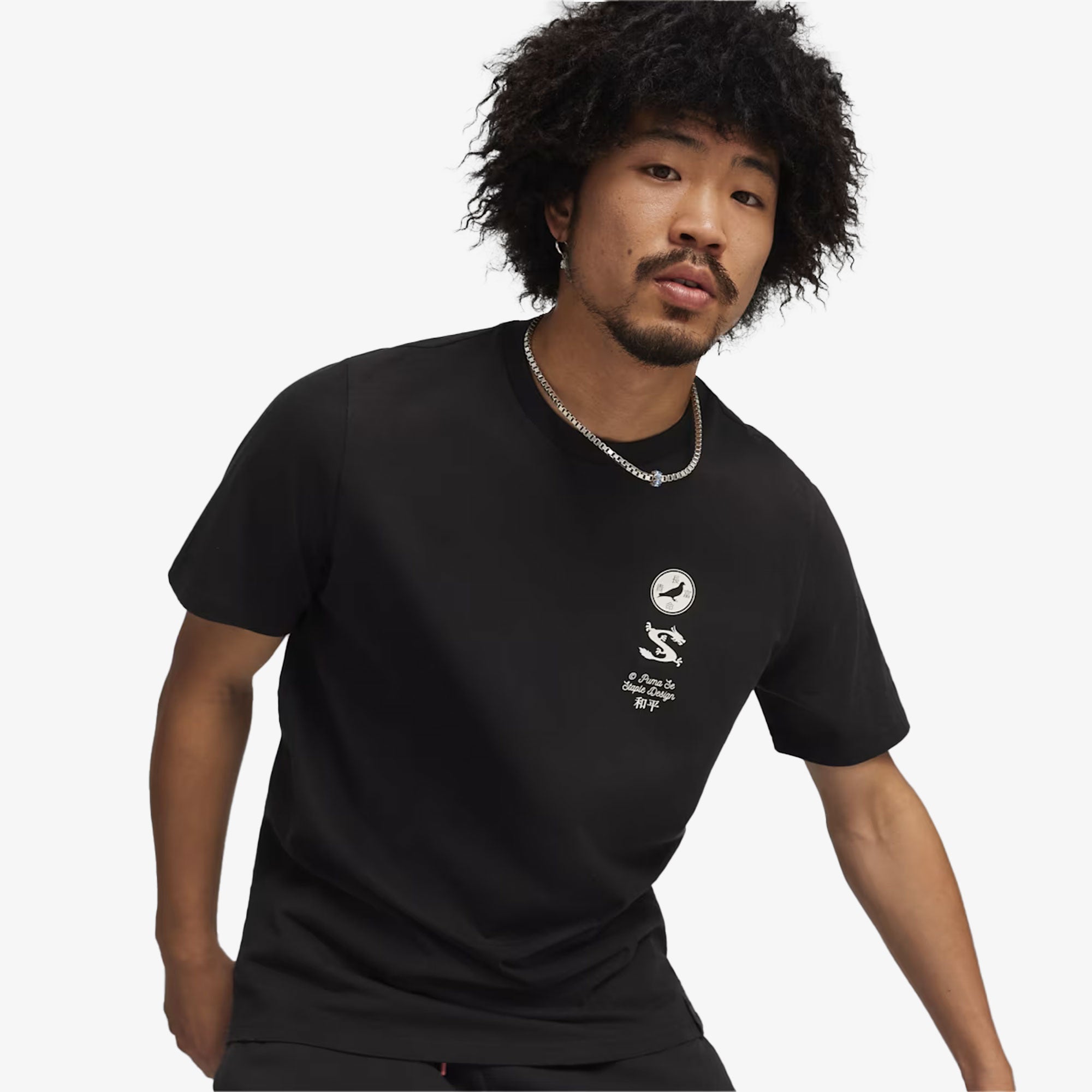 Puma | X STAPLE GRAPHIC TEE { BLACK