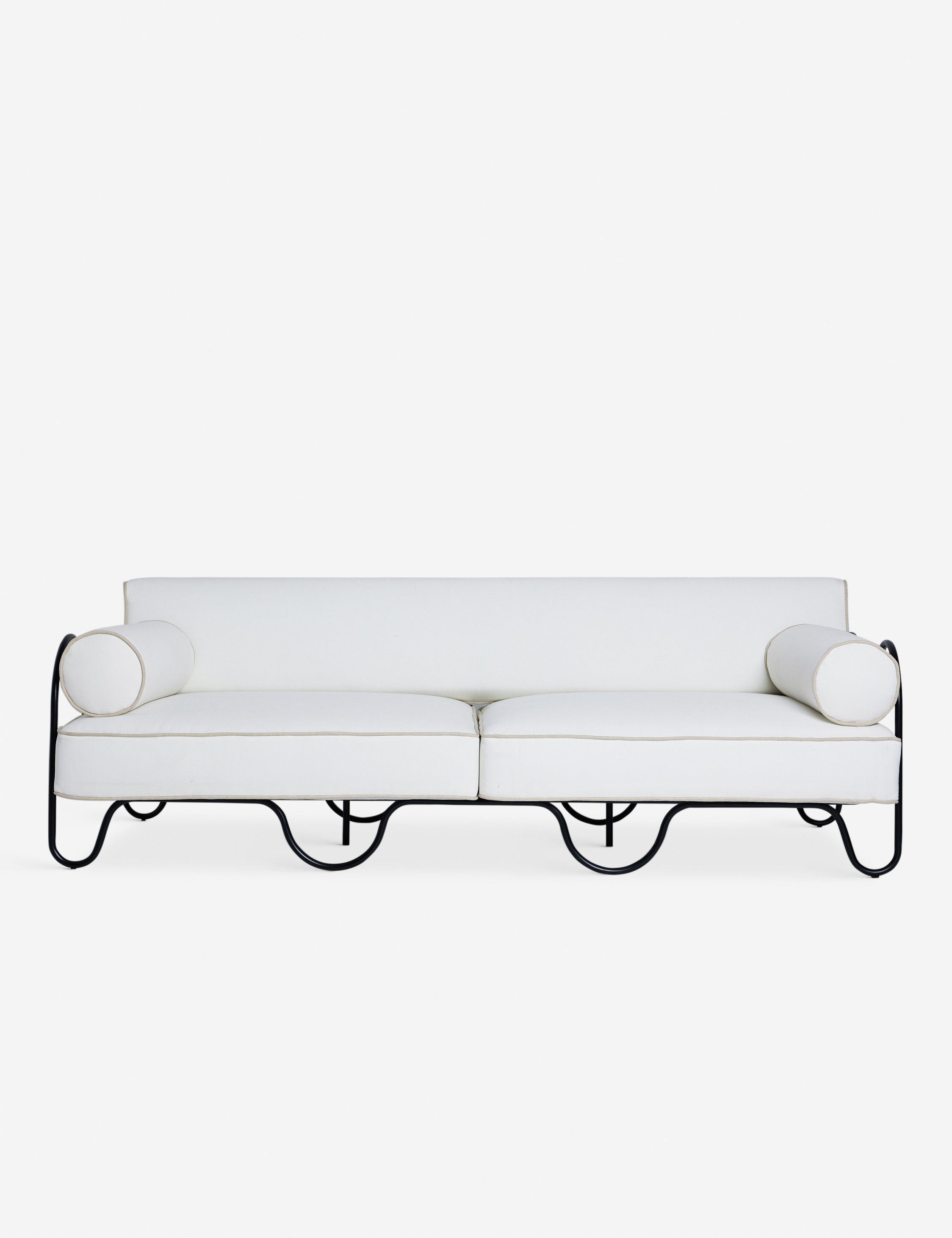 Lulu and Georgia Peggy Outdoor Sofa by Sarah Sherman Samuel