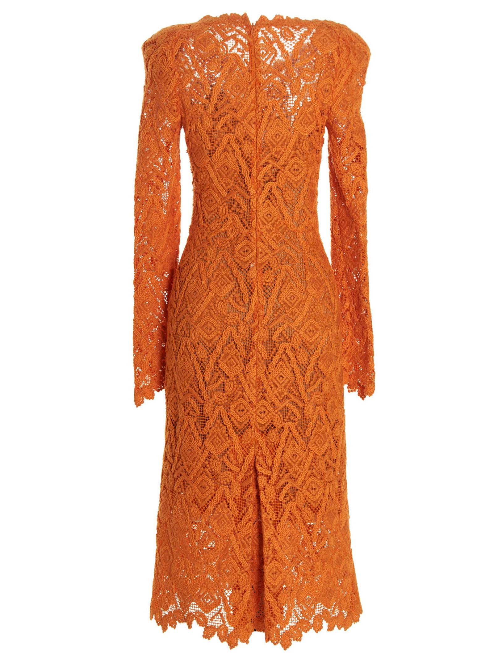 Ermanno Scervino Macramé Lace Dress - view 2