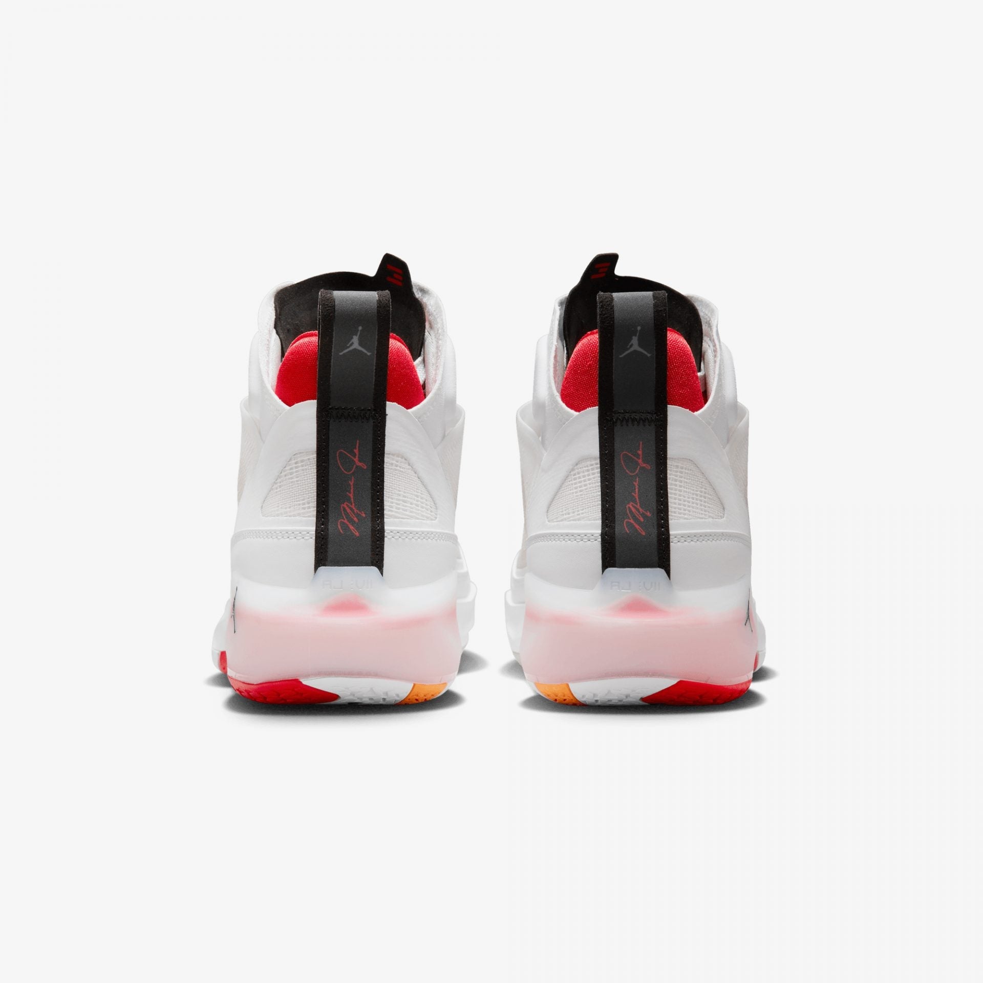 Jordan | AIR JORDAN XXXVII PF { WHITE/TRUE RED - view 2