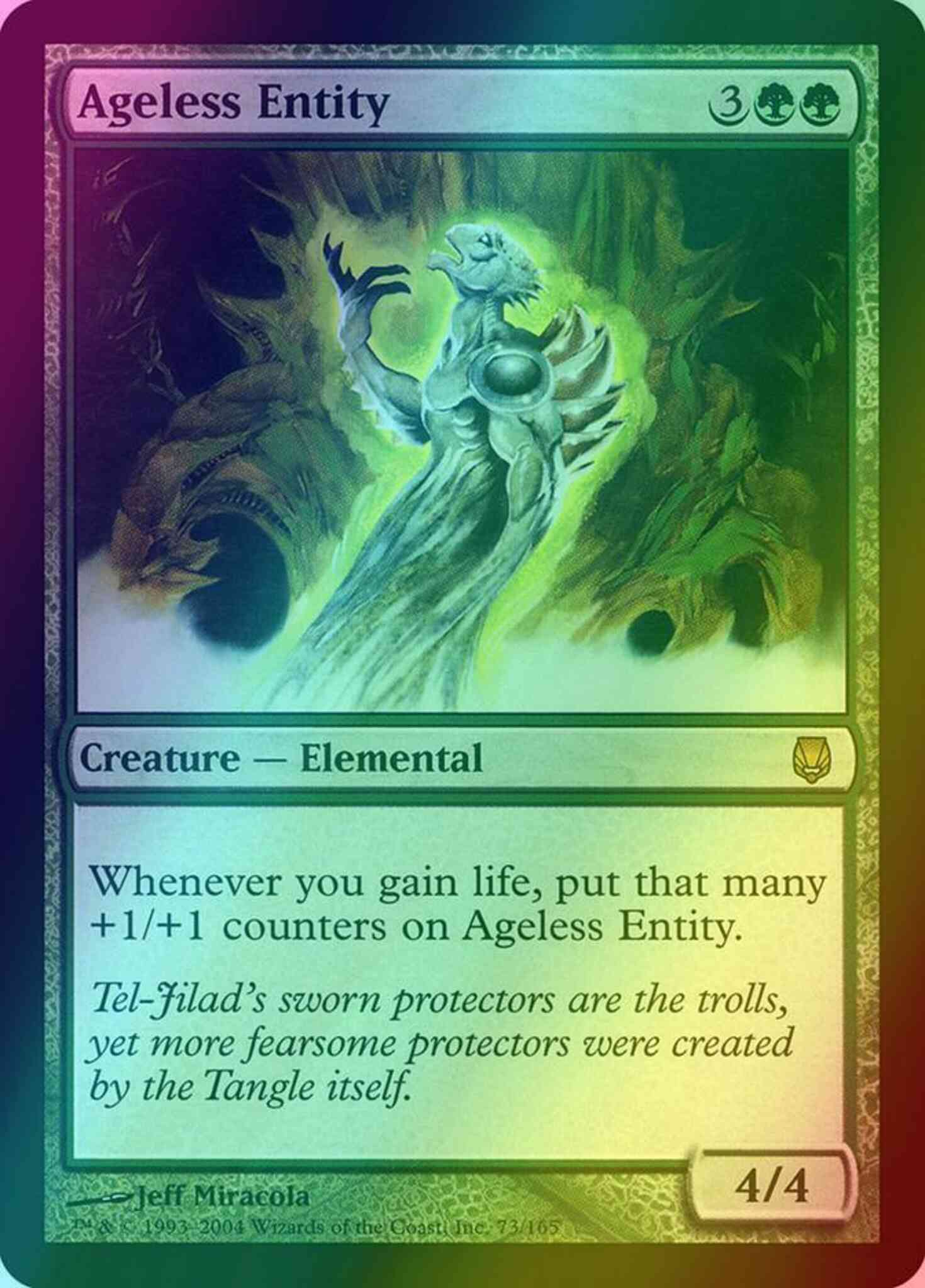 Ageless entity 73 – Magic Ageless Entity [73] [Darksteel] [Foil]