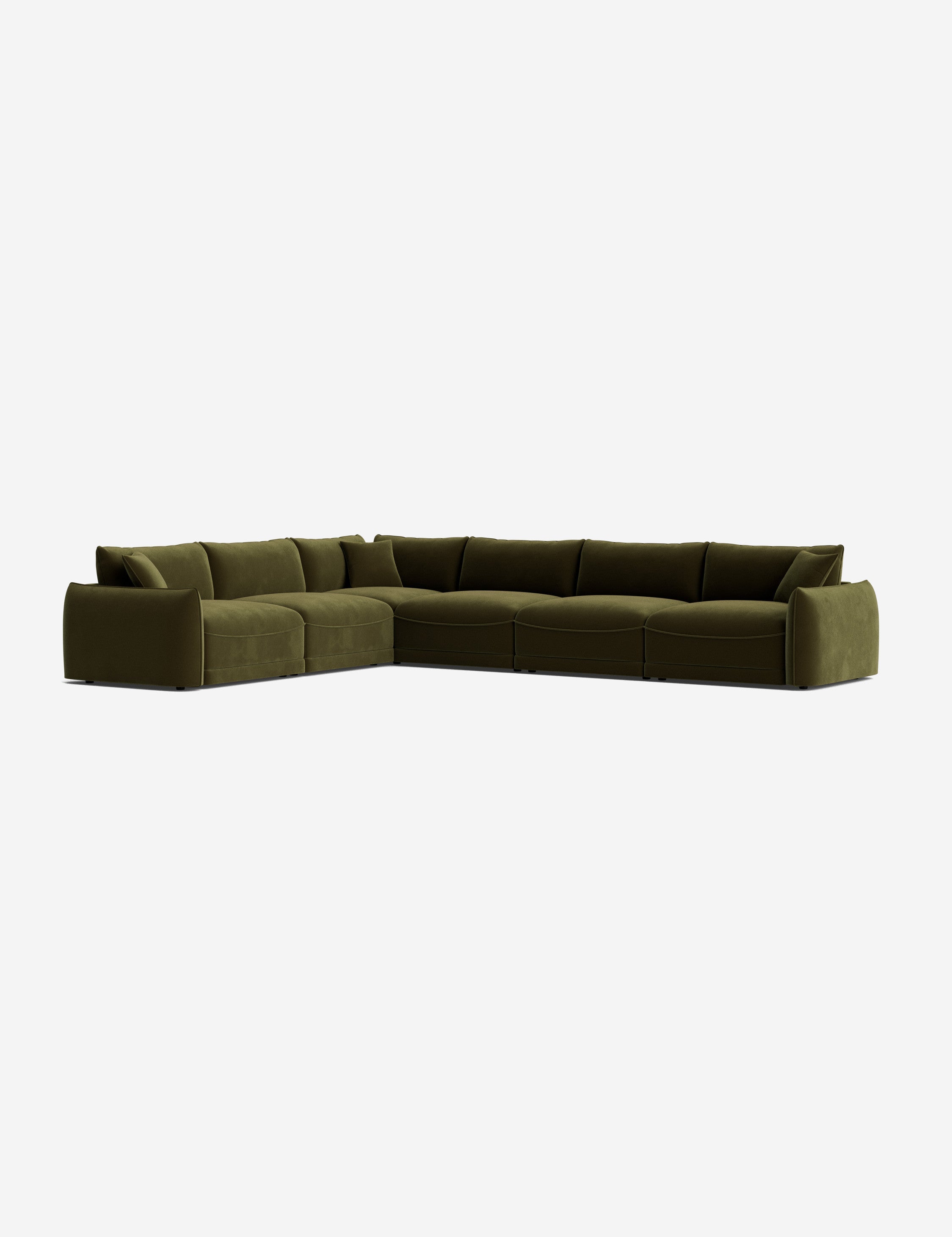 Lulu and Georgia Balmer Modular Corner Sectional Sofa - view 24