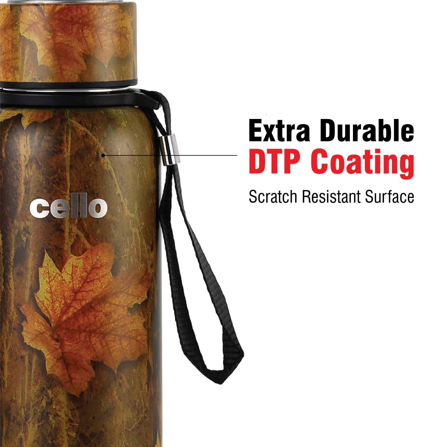 Cello Deezee Kent, Vacusteel Water Bottle, 550ml - view 24