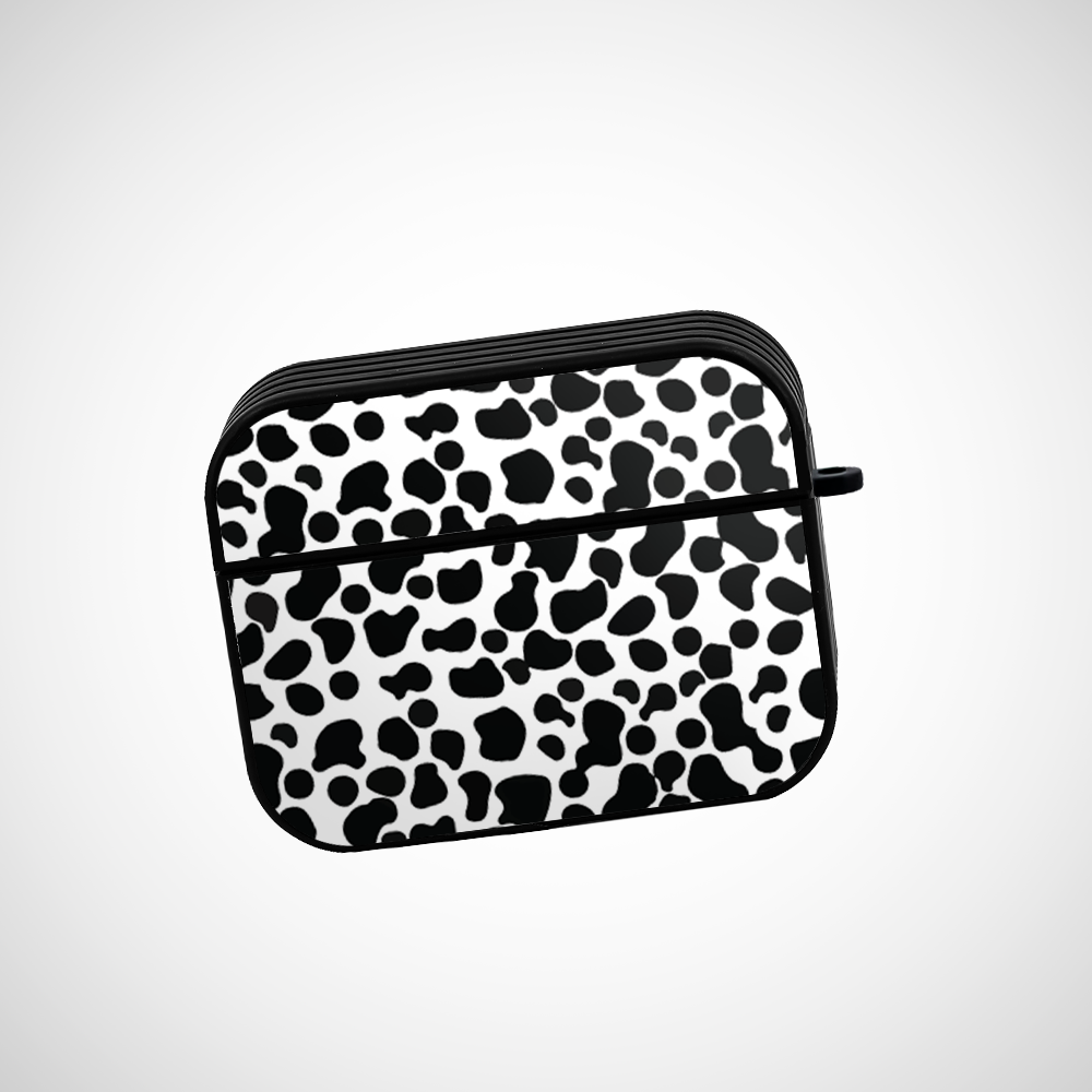 Cover It Up Moo Print Glass Airpods Pro Case Covers