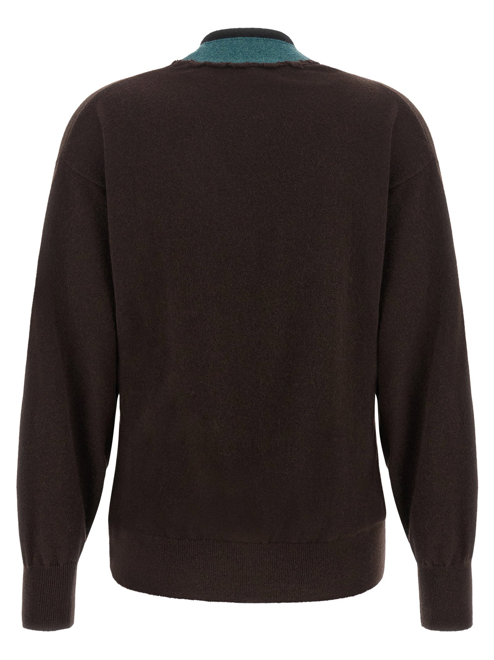 Dries Van Noten Toma Sweater With Crossed Closure - view 2