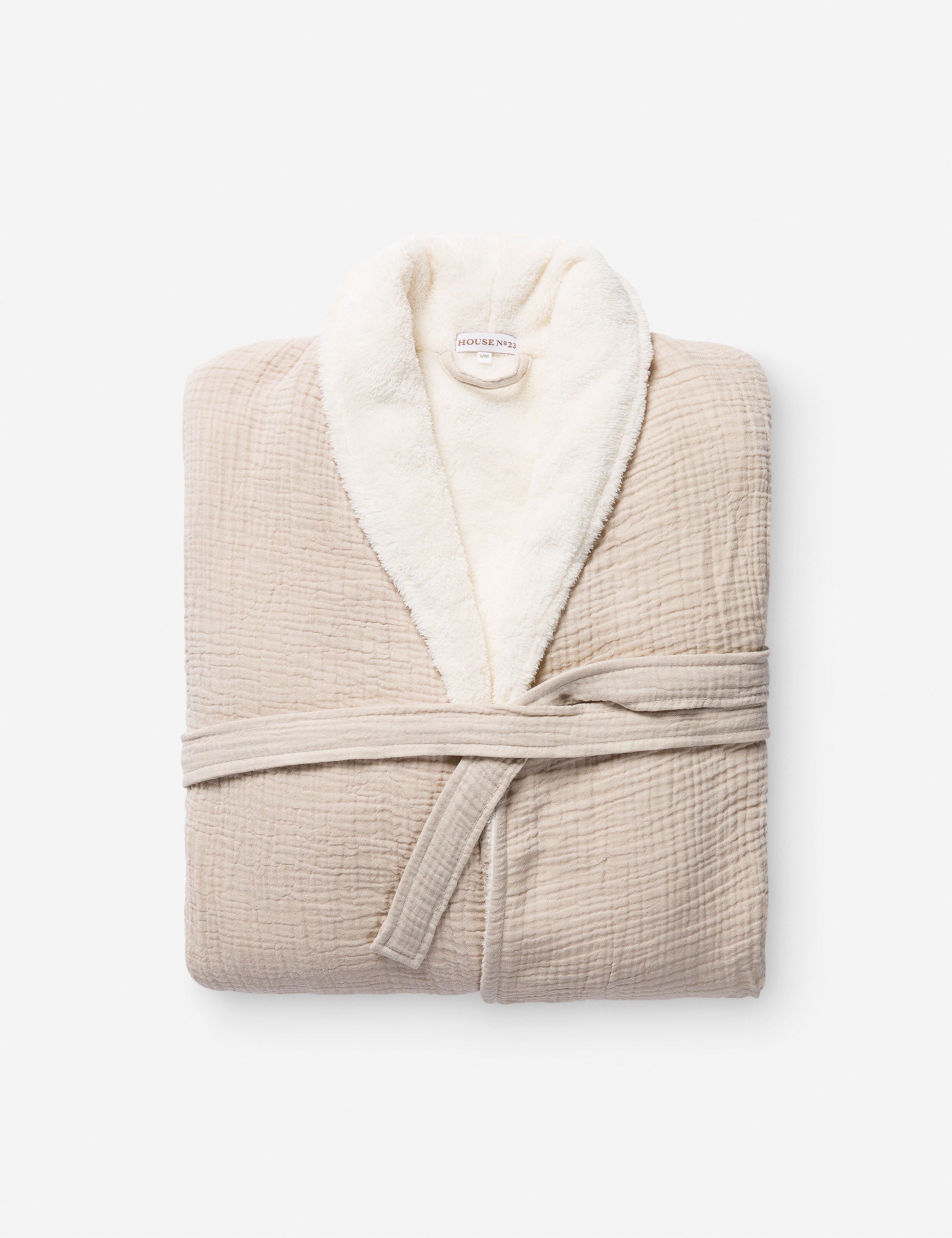 Lulu and Georgia Alaia Sherpa Robe by House No. 23