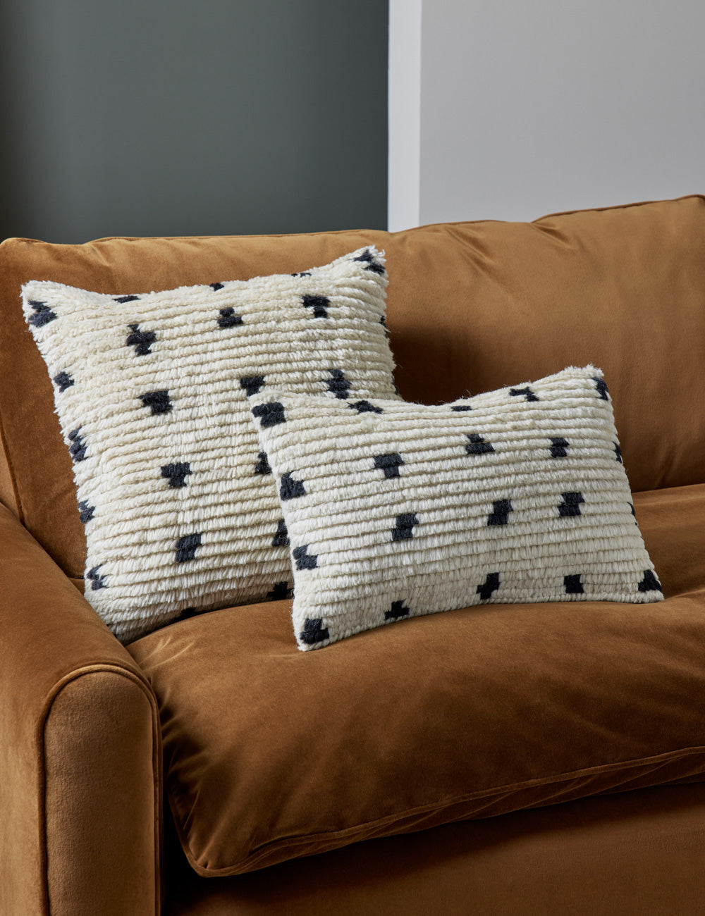 Lulu and Georgia Irregular Dots Pillow by Sarah Sherman Samuel