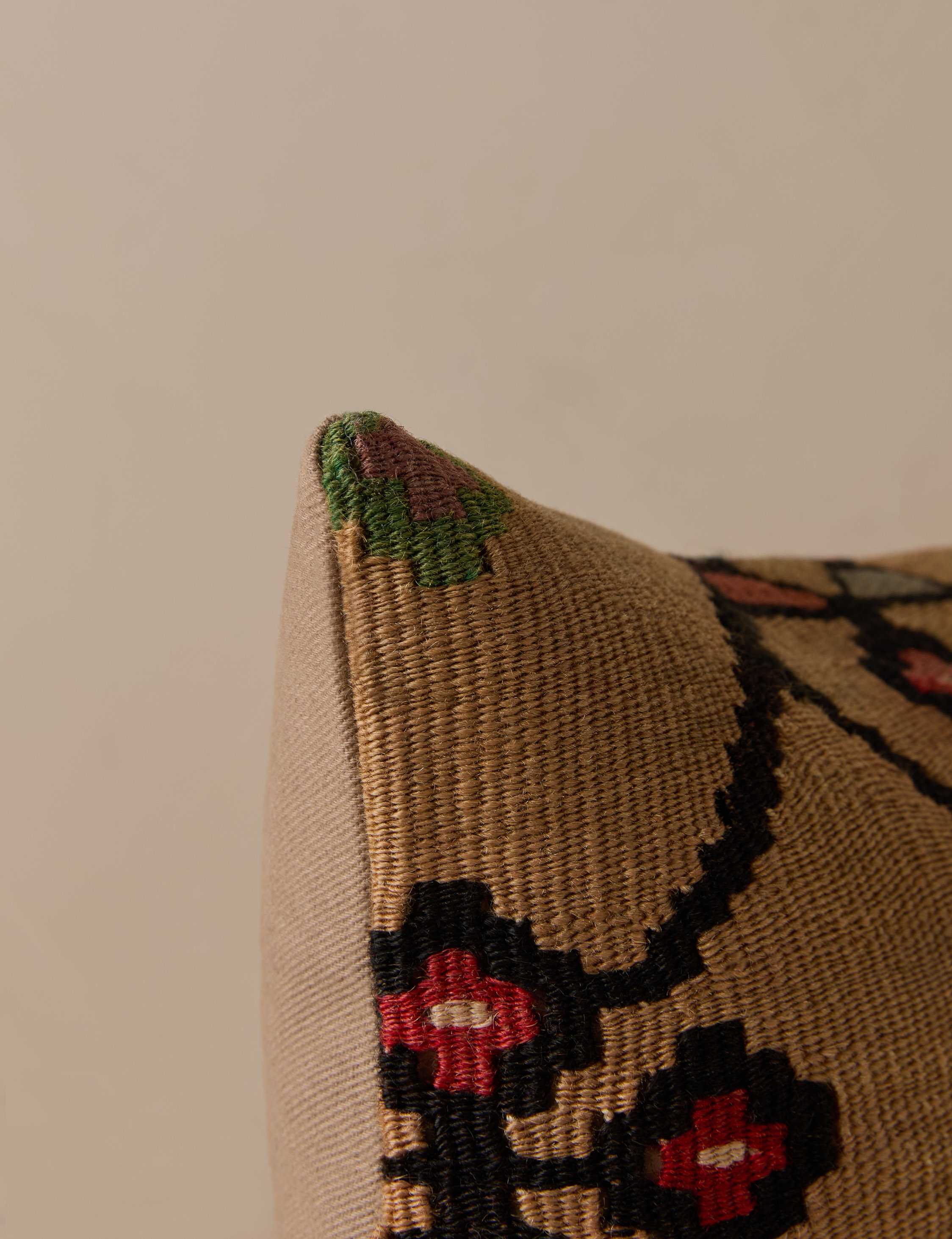 Lulu and Georgia Vintage Lumbar Pillow No. 343, 12" x 20" - view 2