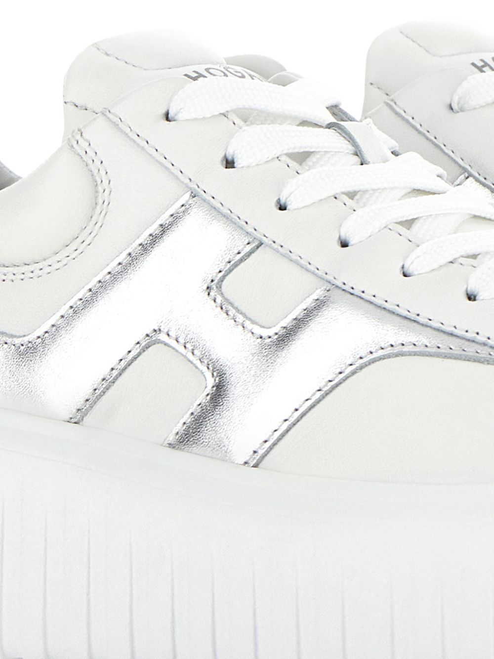 Hogan H-stripes Sneakers – Calf Leather 100% - view 2