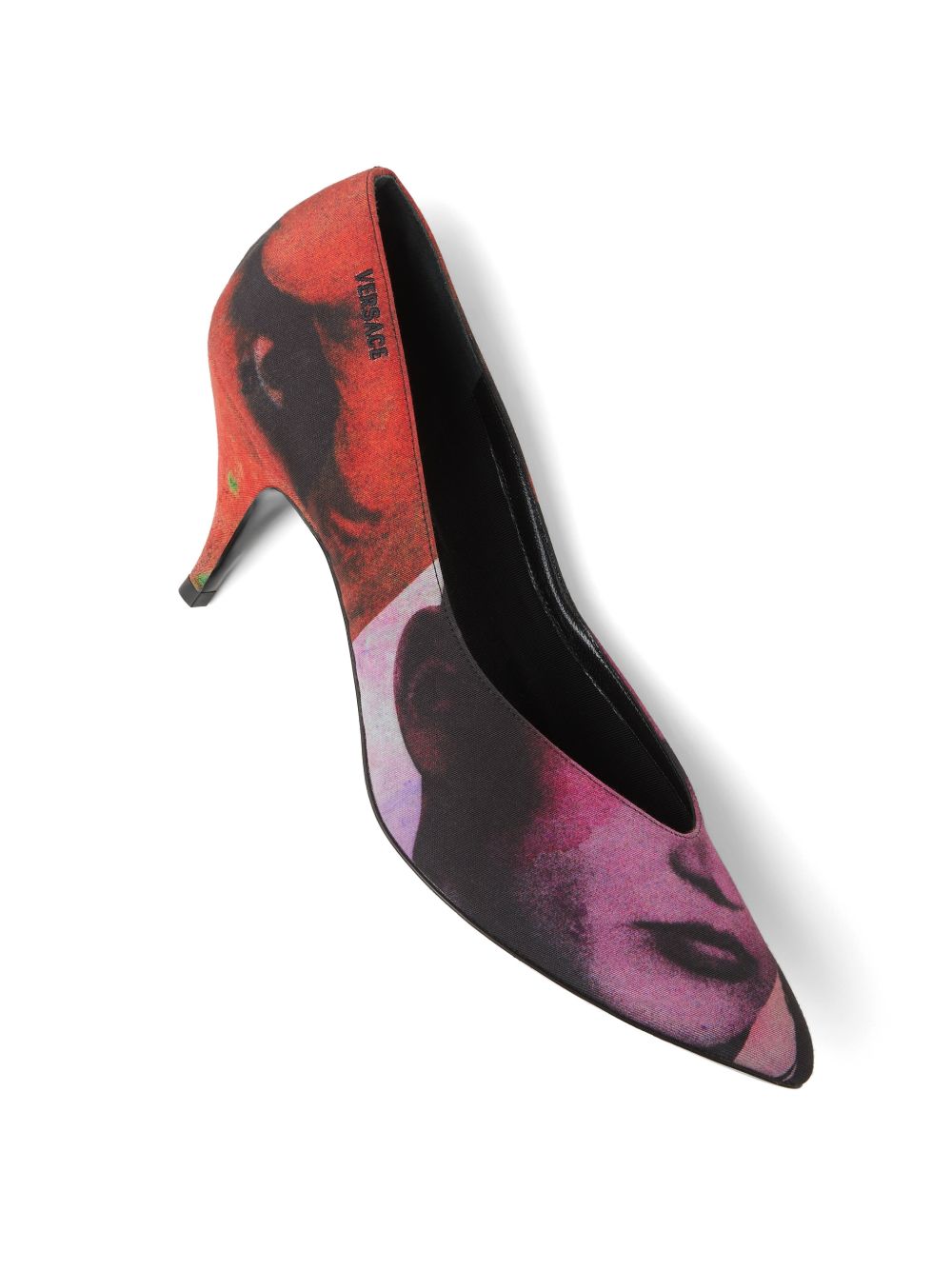 Versace Printed pumps – Calf Leather 100% - view 4