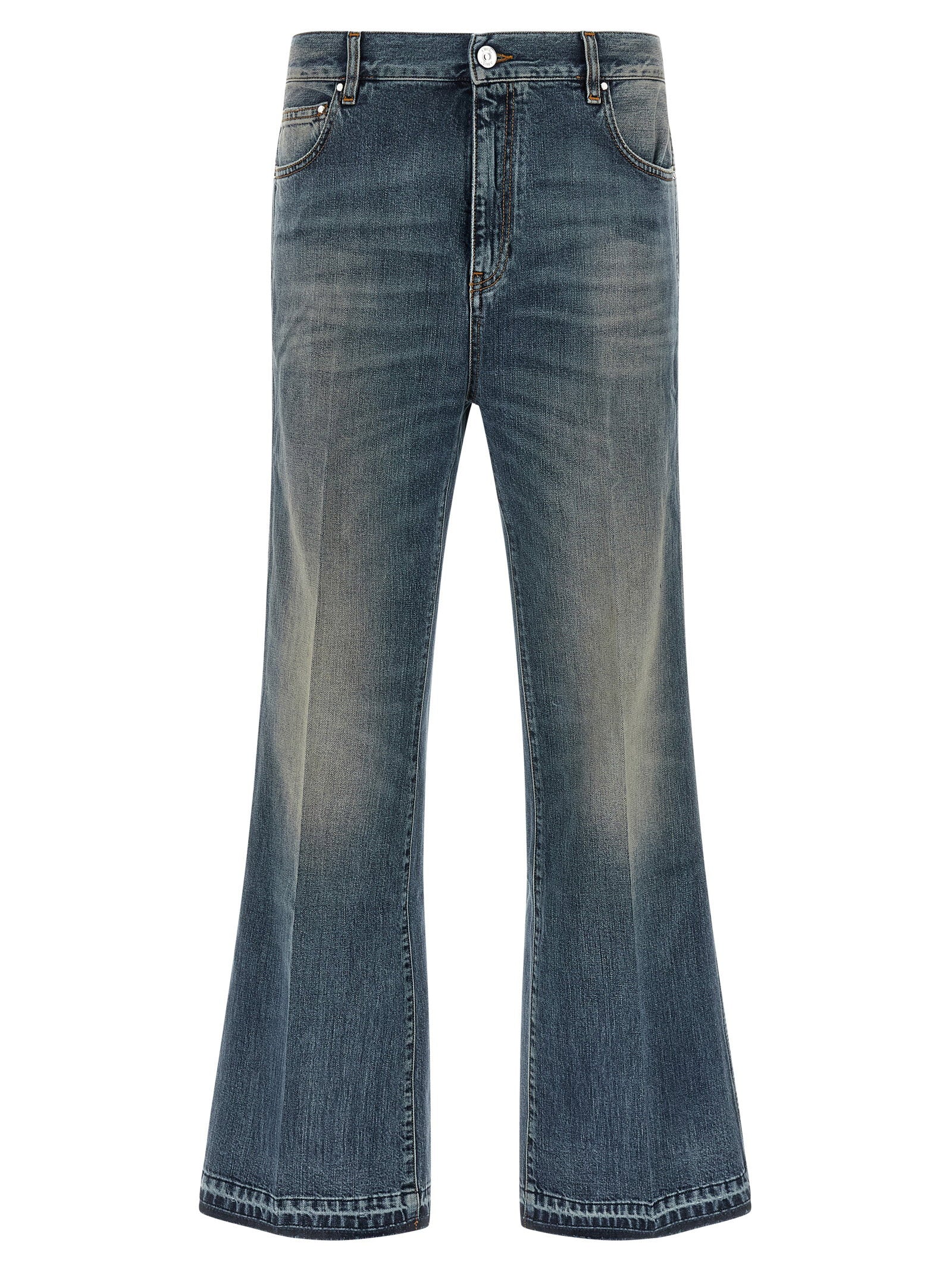 Amiri Flared Leg Jeans – 100% cotton