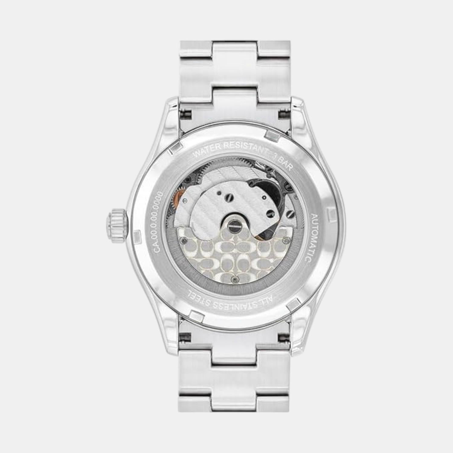 Coach Brooks Women Automatic Lavender Dial Analog Stainless Steel Watch 14504522 - view 3