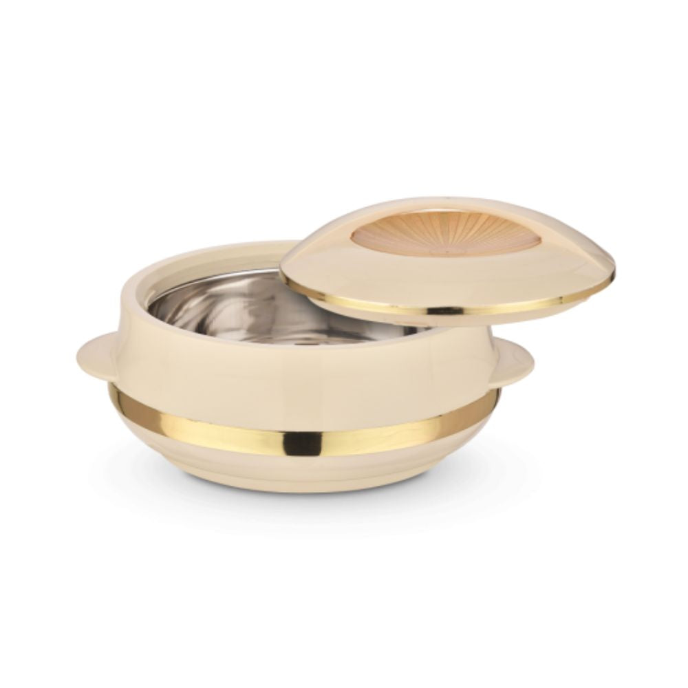 RasoiShop NAVRATRI COMBO #5 - Cello Dazzle 12 Pcs Dinner Set + Asian Olympic Elite Gold Casserole, Set Of 3 Pcs - view 7
