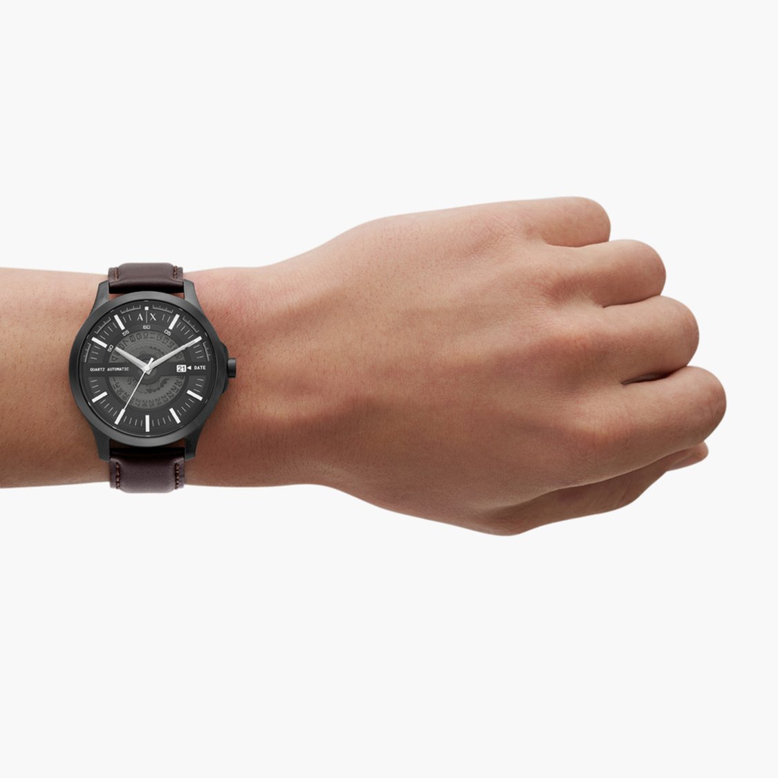 Armani Exchange Hampton Black Dial Men 46mm - view 2