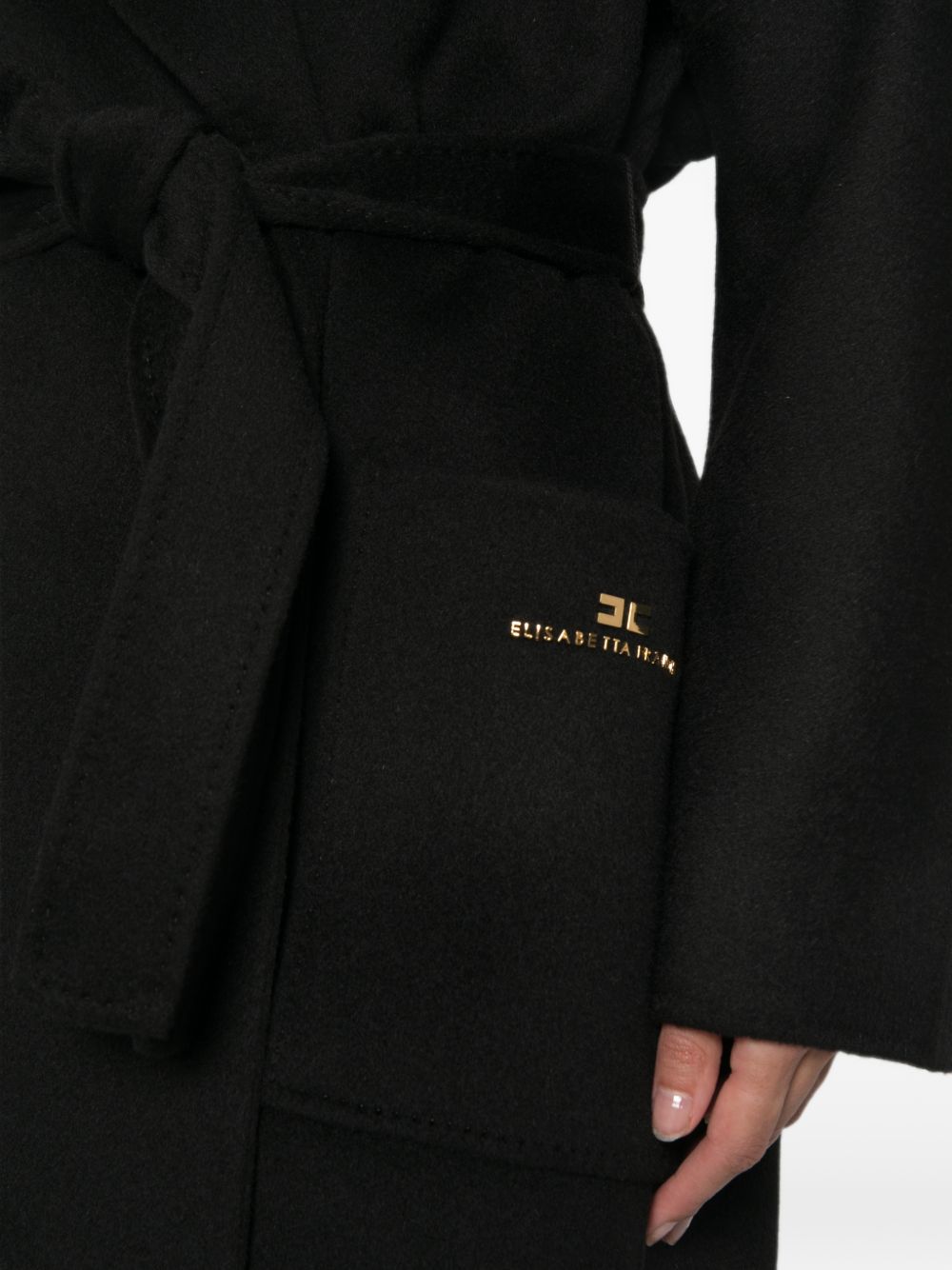 Elisabetta Franchi Coat – WOOL 100% - view 4