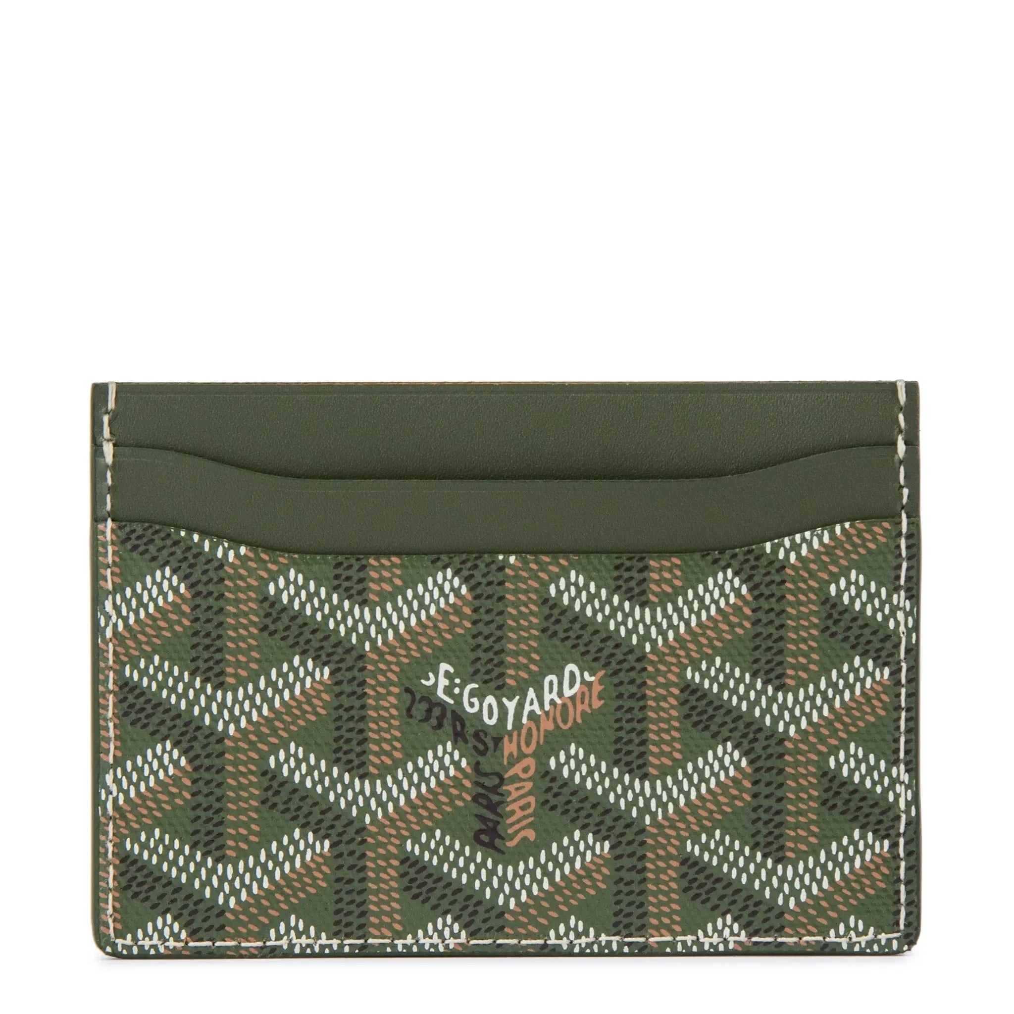 Goyard Saint Sulpice Khaki Card Holder - view 2