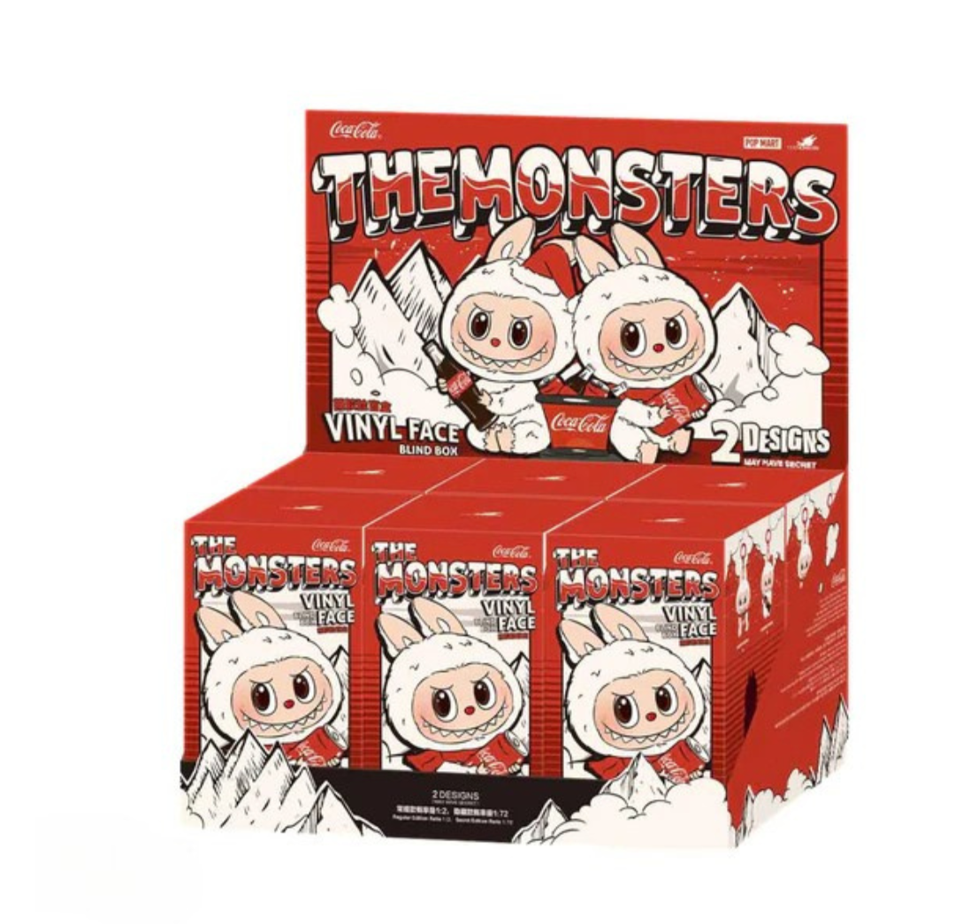 Sneaker Cafe Mumbai Pop Mart Labubu The Monsters Coca Cola Series Vinyl Face Sealed Case (Pack of 6)