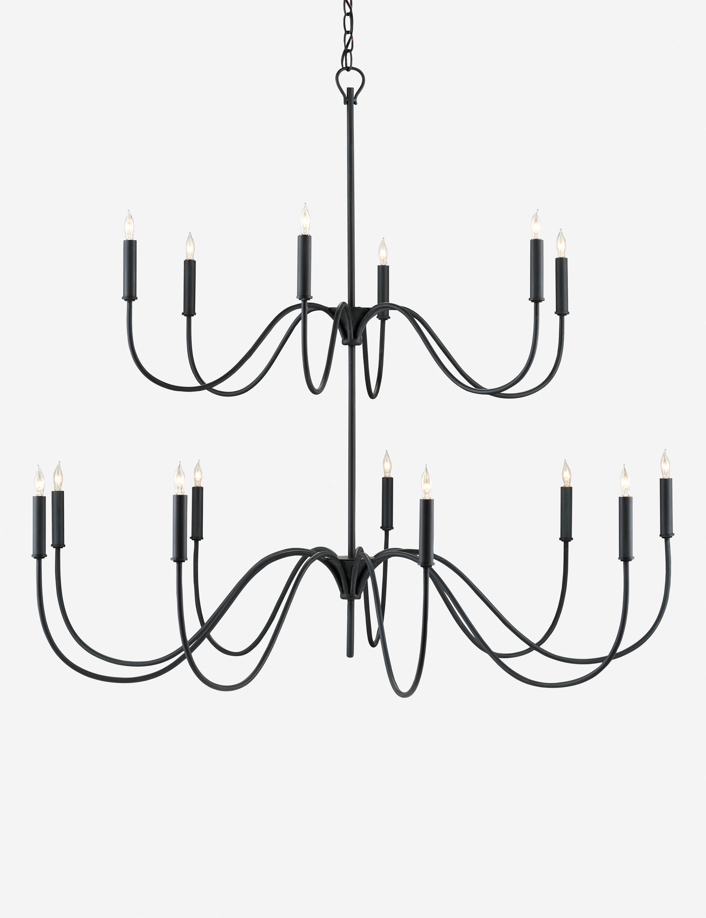 Lulu and Georgia Yates Chandelier – Black